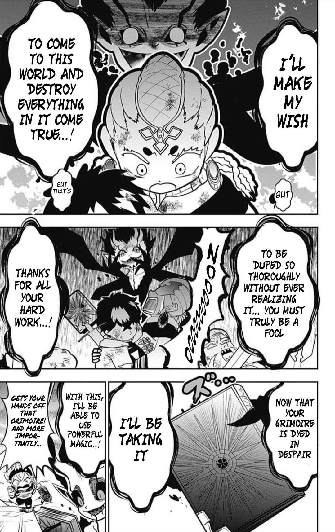 Page 13 Chapter 13 Black Clover SD - Astas Road to the Wizard King
