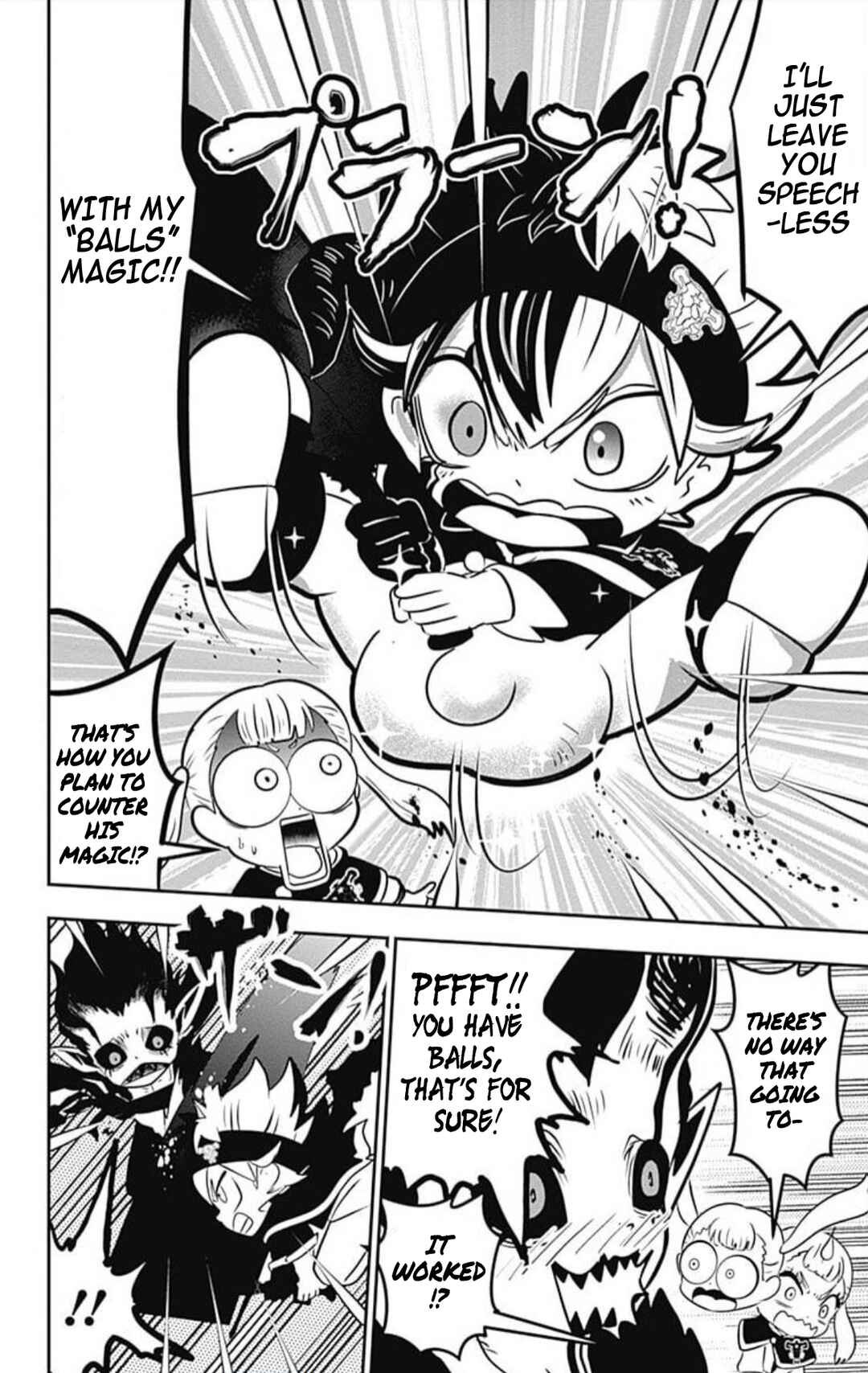 Page 16 Chapter 13 Black Clover SD - Astas Road to the Wizard King