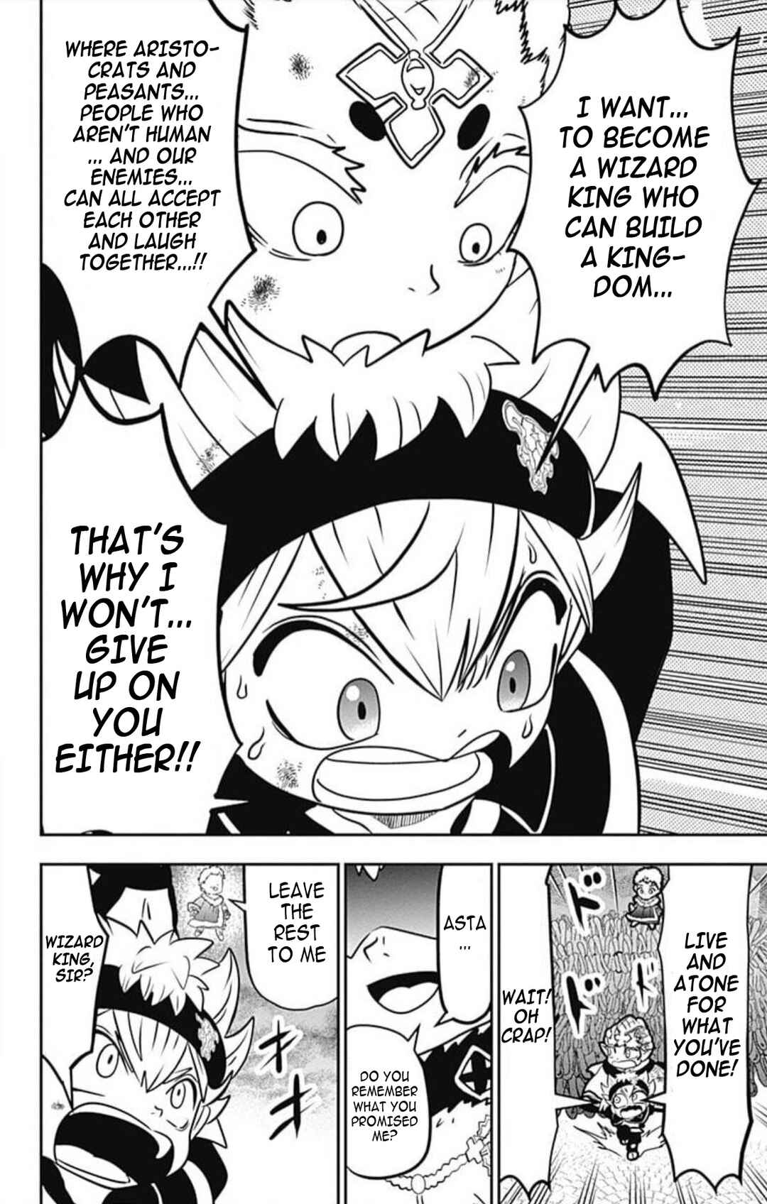 Page 29 Chapter 13 Black Clover SD - Astas Road to the Wizard King