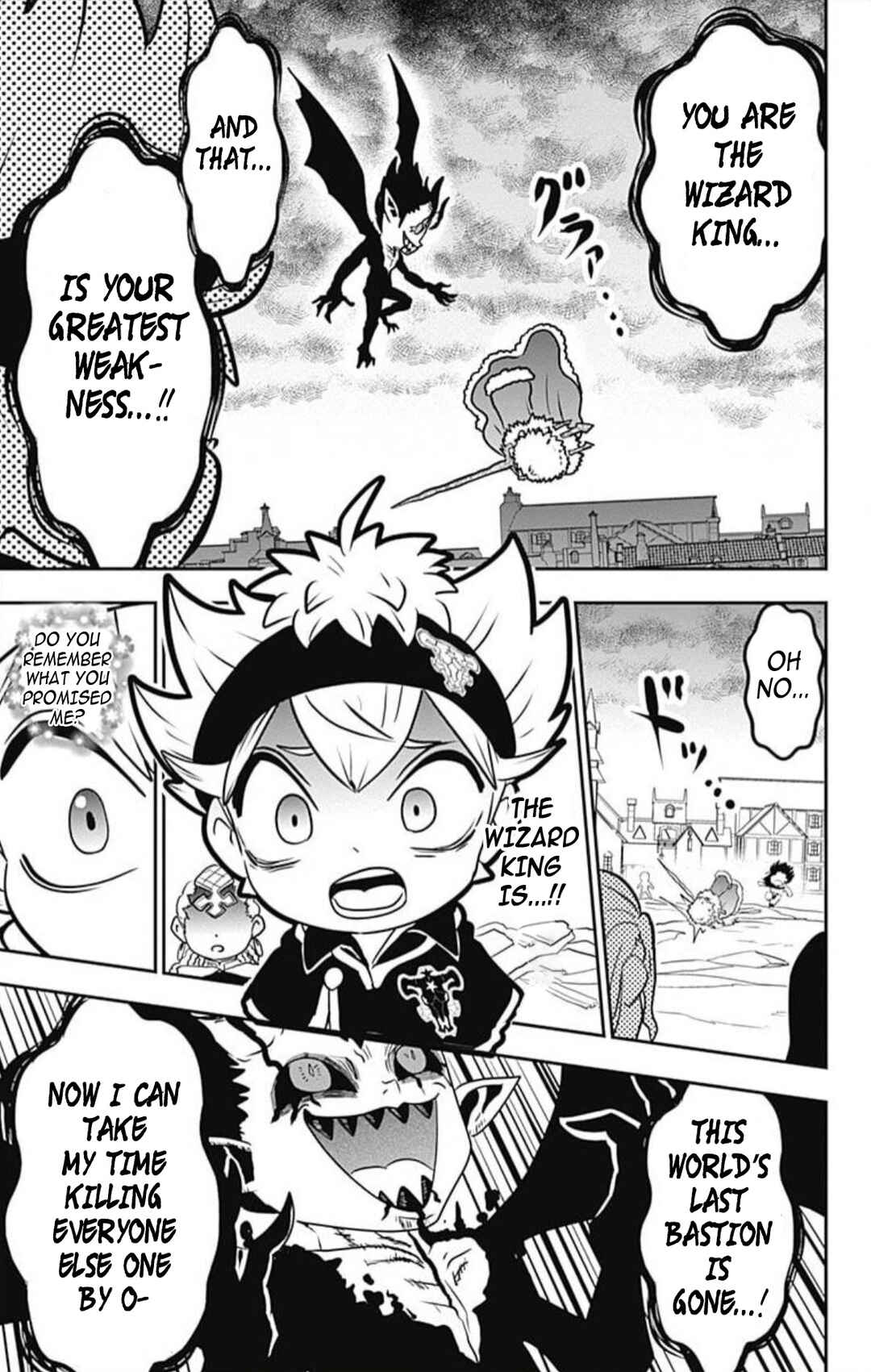 Page 32 Chapter 13 Black Clover SD - Astas Road to the Wizard King