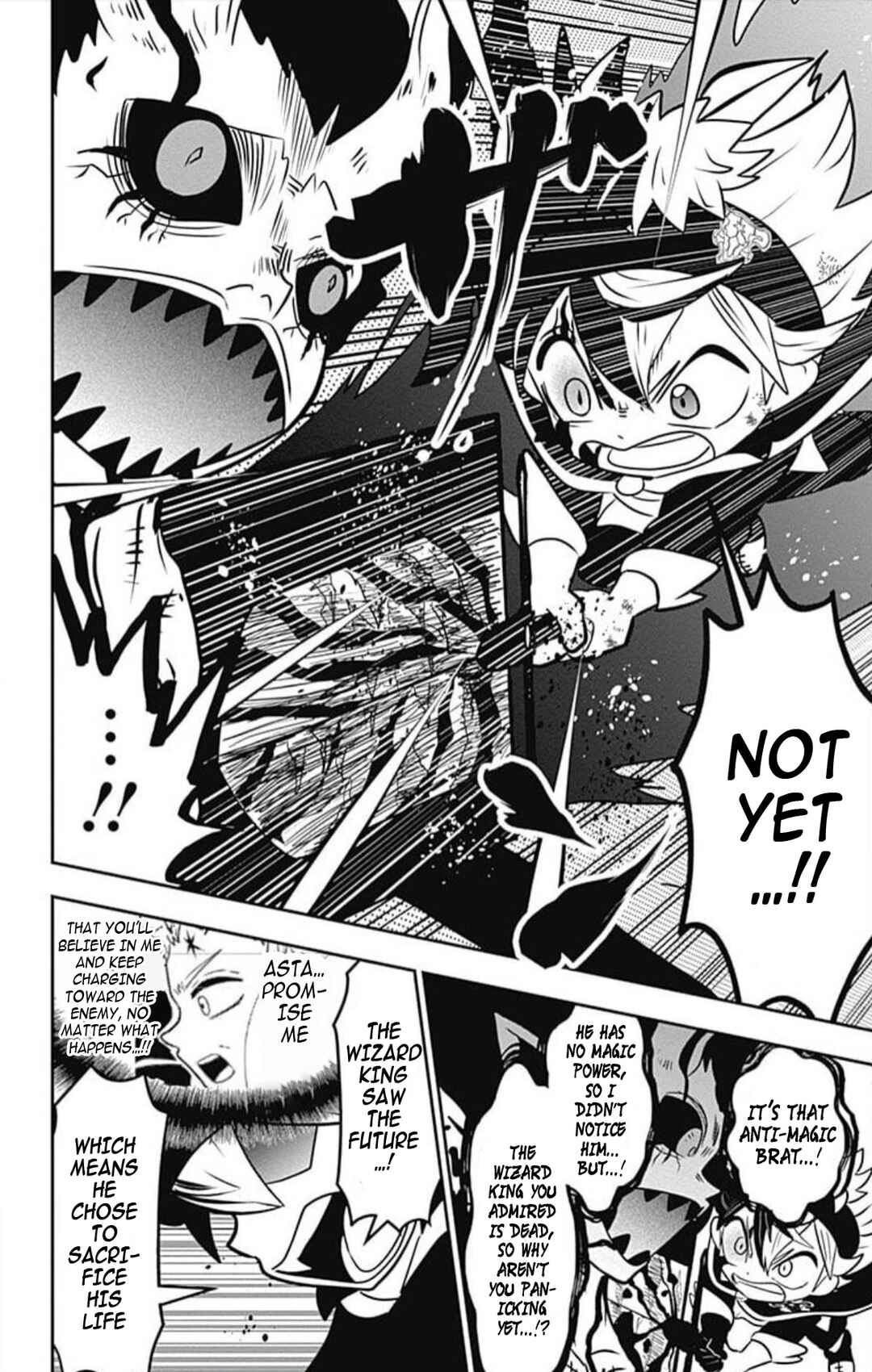 Page 33 Chapter 13 Black Clover SD - Astas Road to the Wizard King