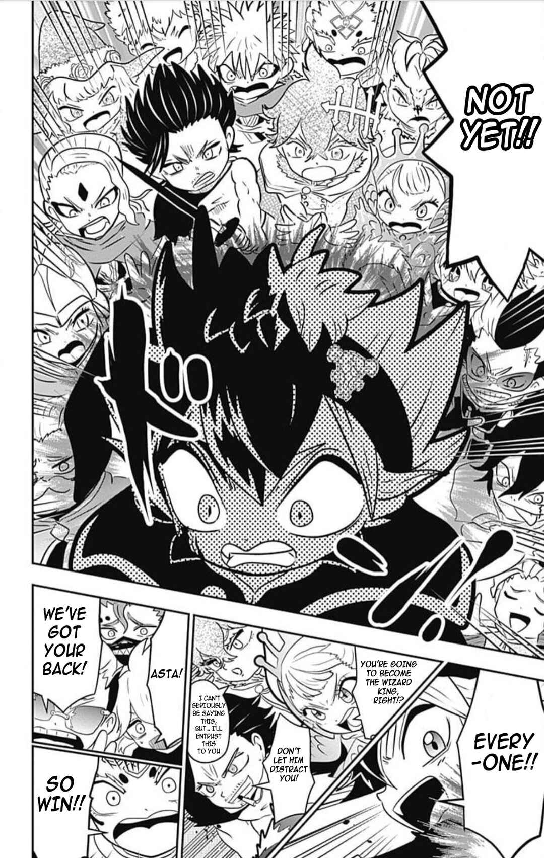 Page 35 Chapter 13 Black Clover SD - Astas Road to the Wizard King