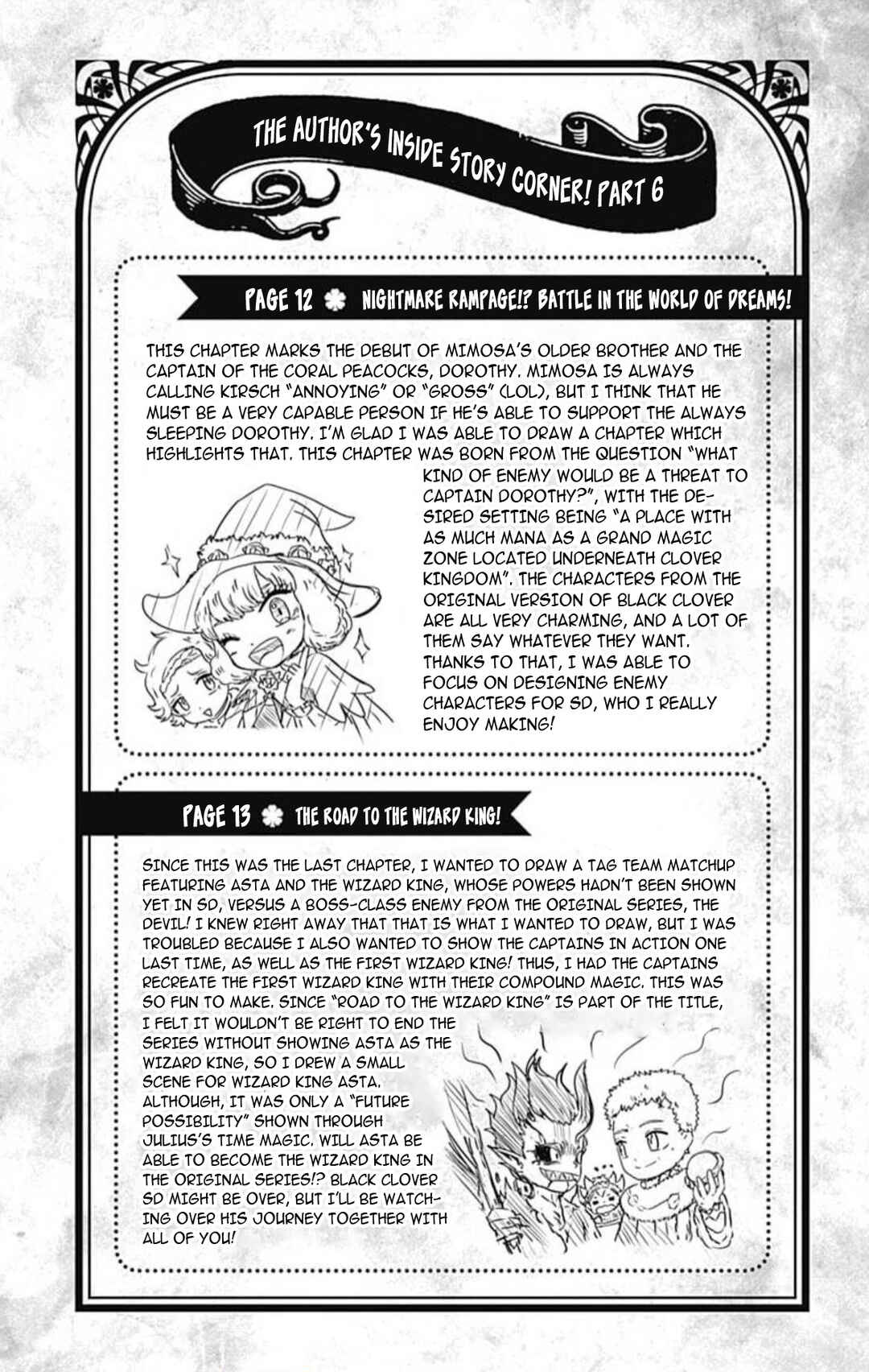 Page 45 Chapter 13 Black Clover SD - Astas Road to the Wizard King