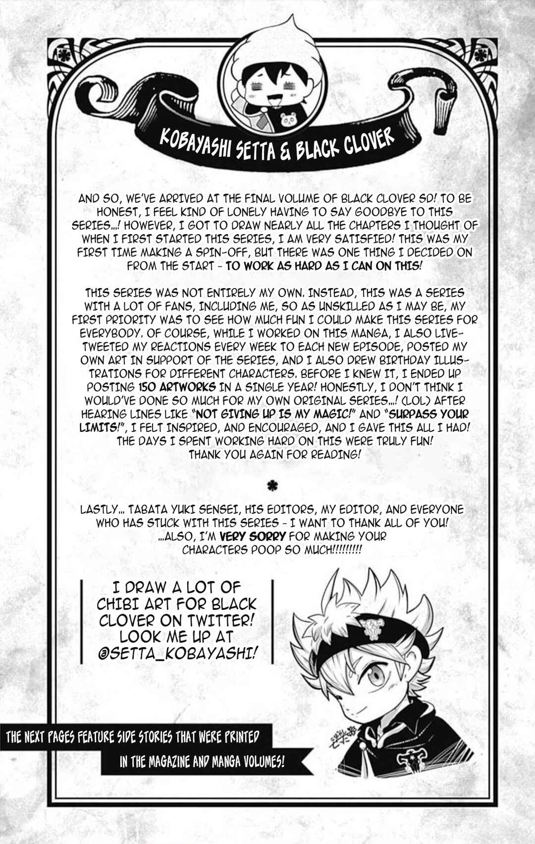 Page 46 Chapter 13 Black Clover SD - Astas Road to the Wizard King