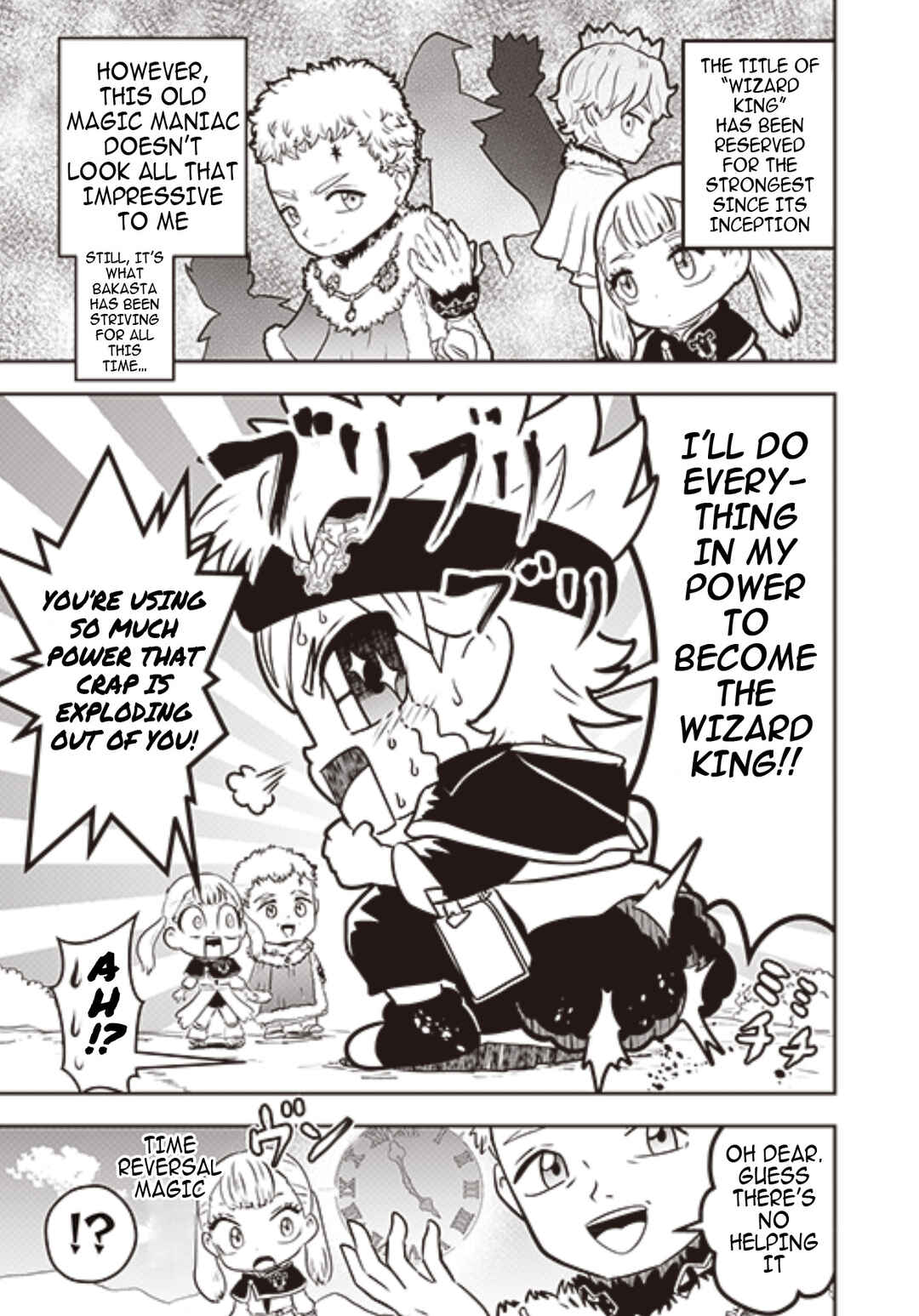Page 6 Chapter 13 Black Clover SD - Astas Road to the Wizard King