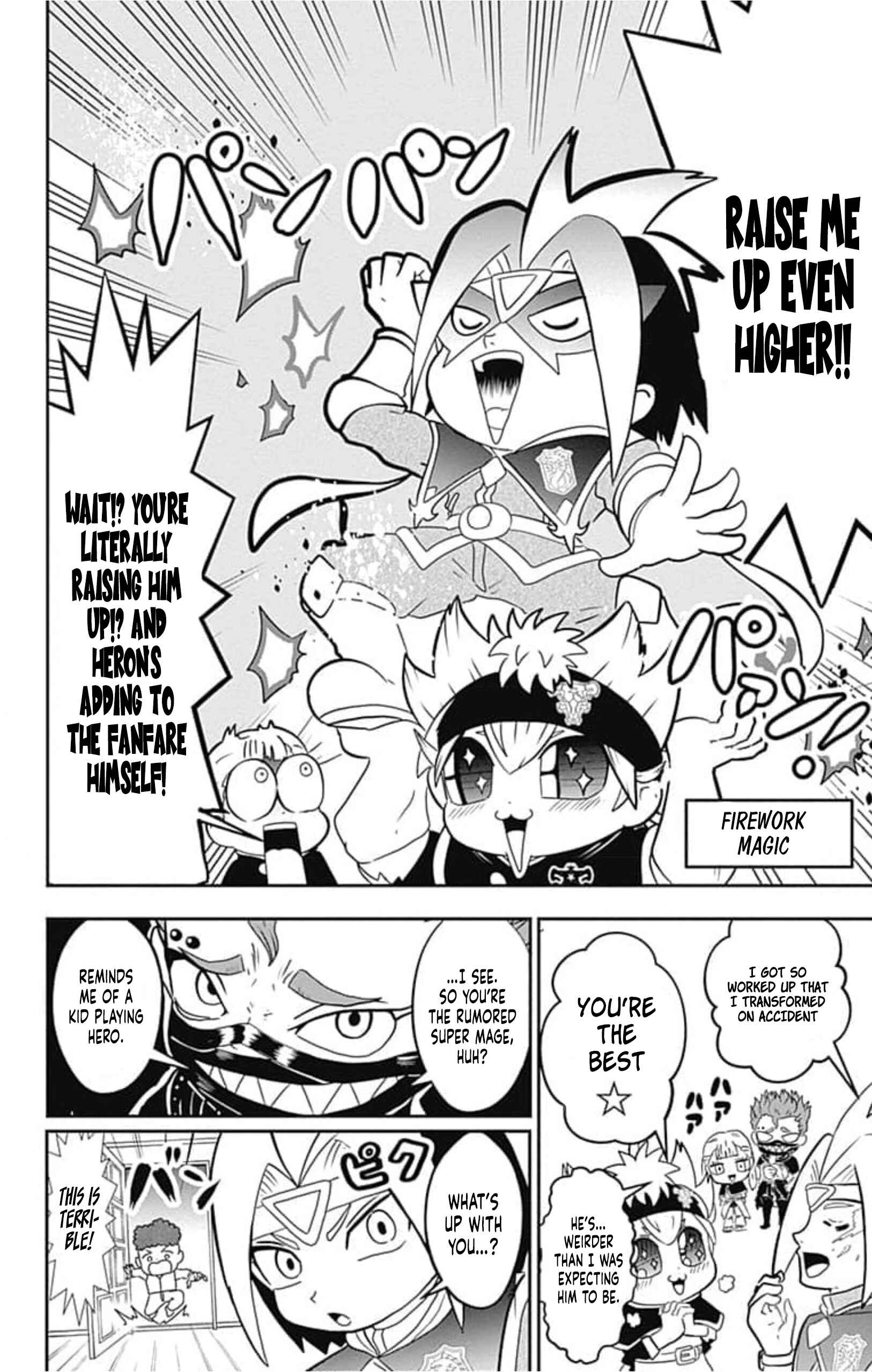 Page 12 Chapter 7 Black Clover SD - Astas Road to the Wizard King