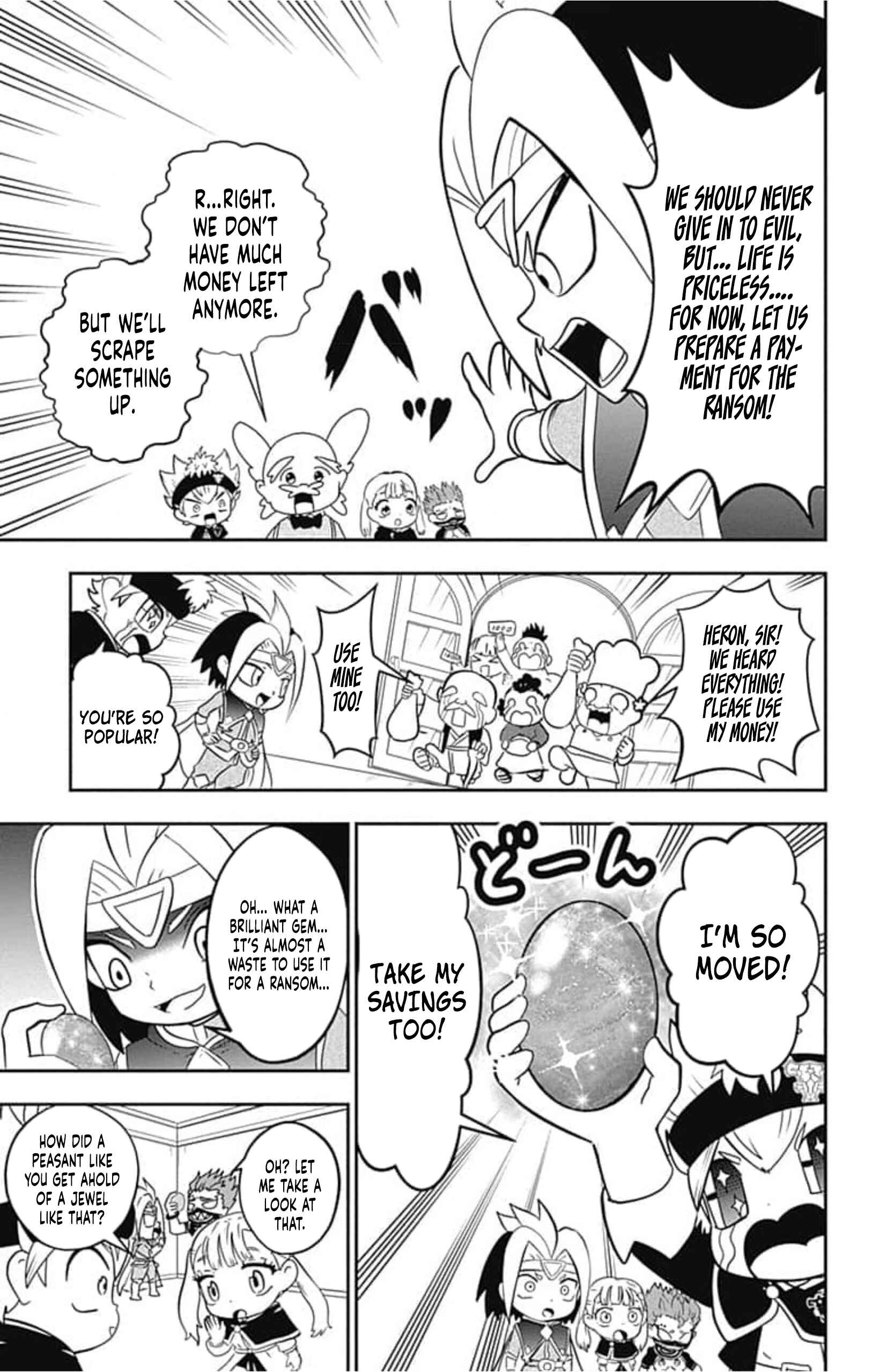 Page 15 Chapter 7 Black Clover SD - Astas Road to the Wizard King