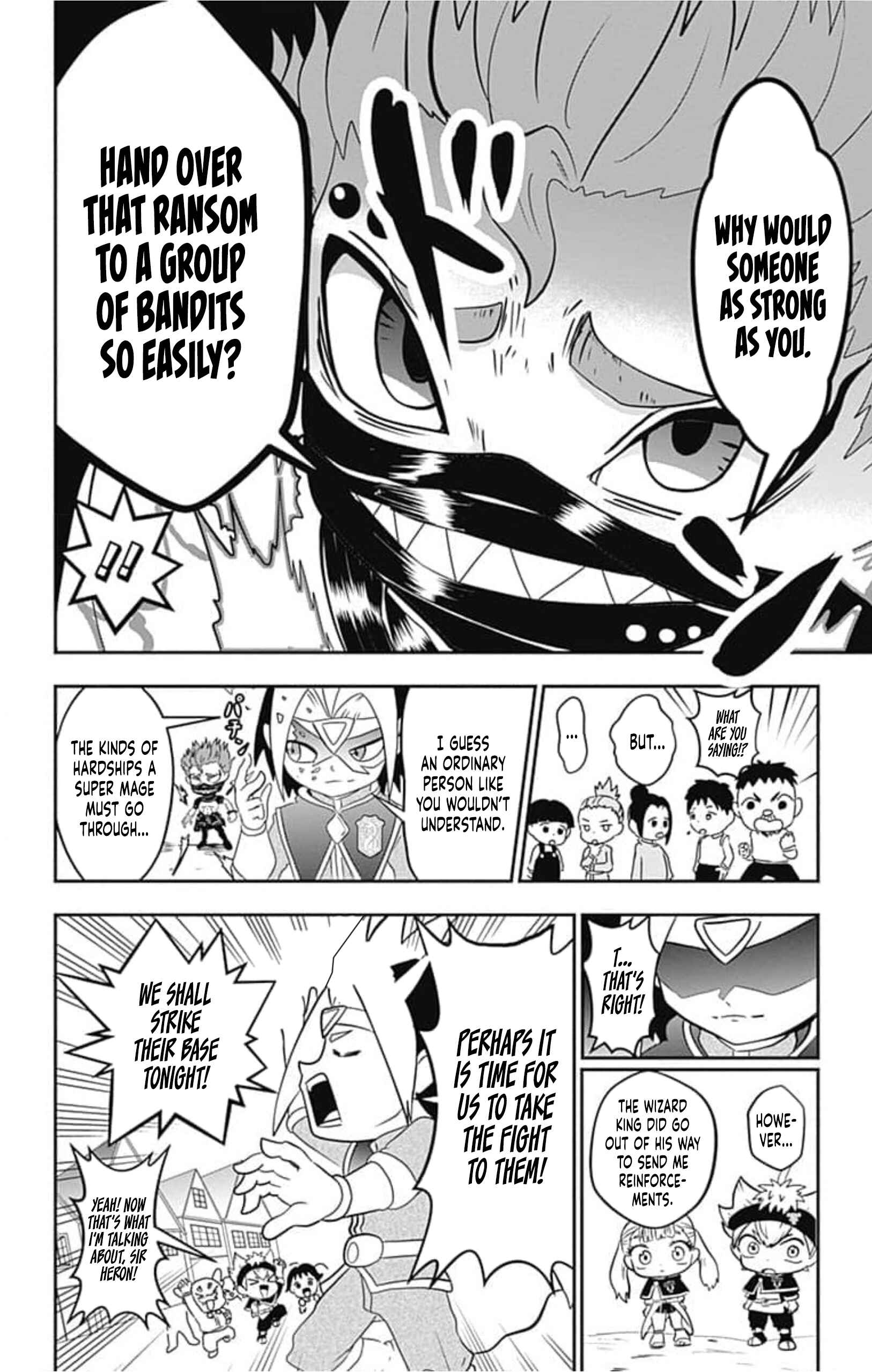 Page 20 Chapter 7 Black Clover SD - Astas Road to the Wizard King