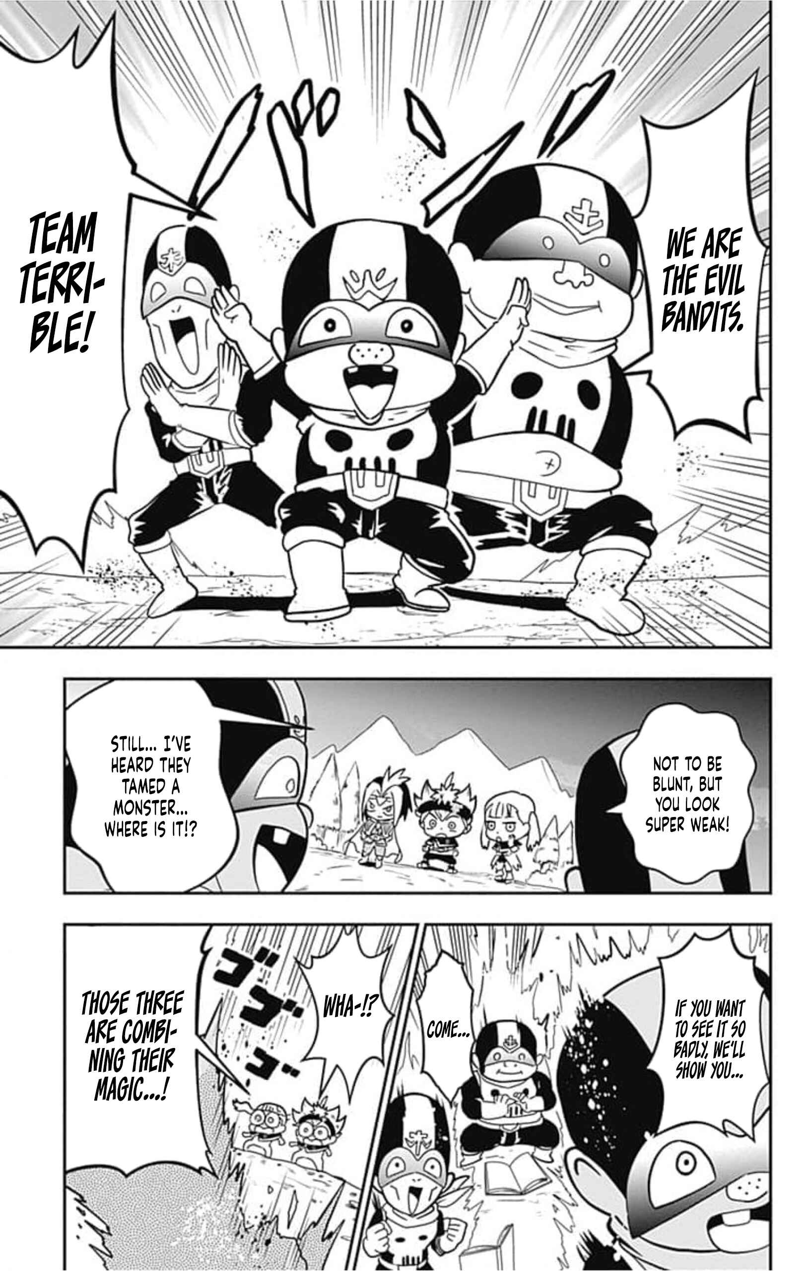 Page 23 Chapter 7 Black Clover SD - Astas Road to the Wizard King