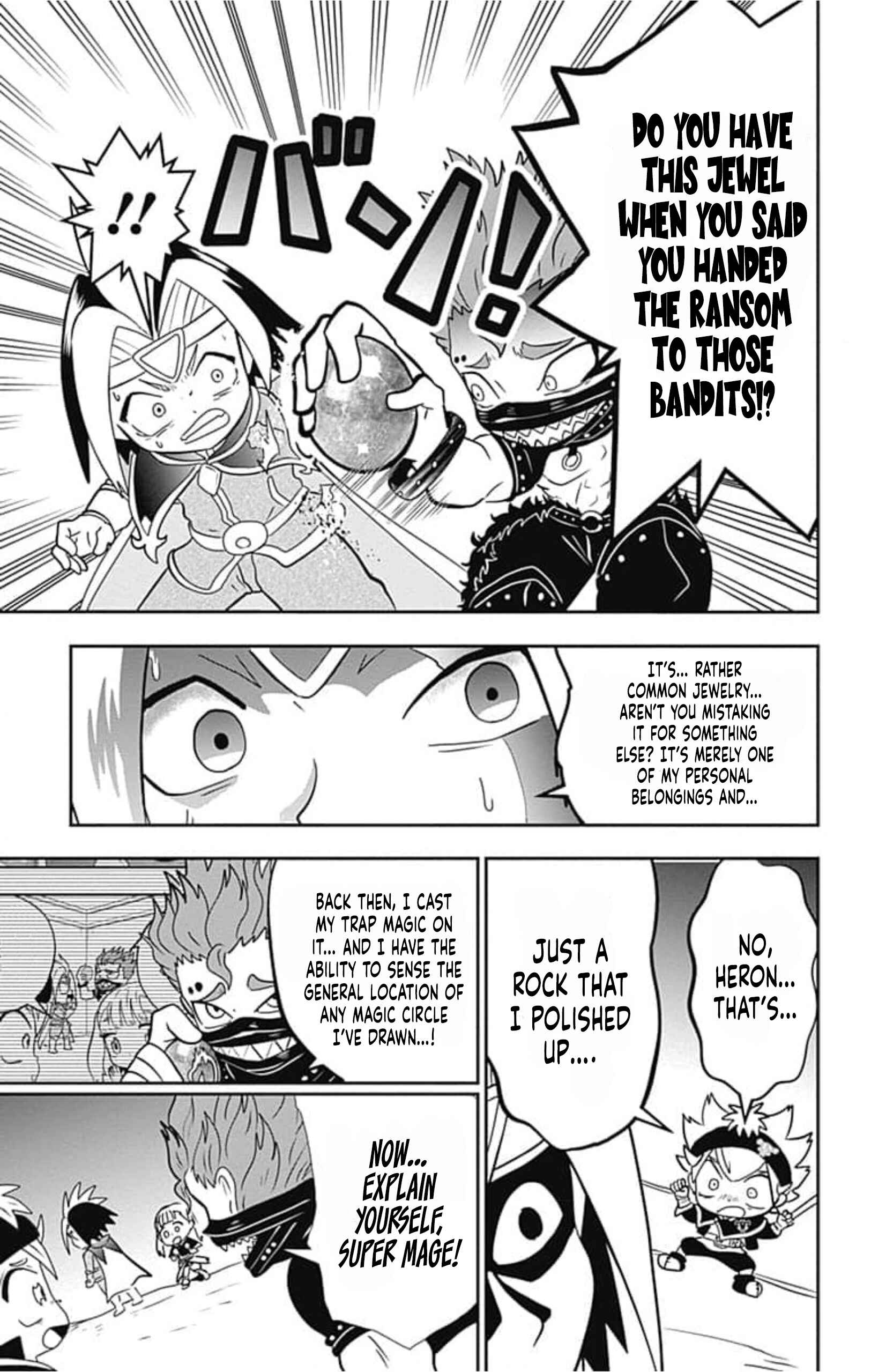 Page 28 Chapter 7 Black Clover SD - Astas Road to the Wizard King