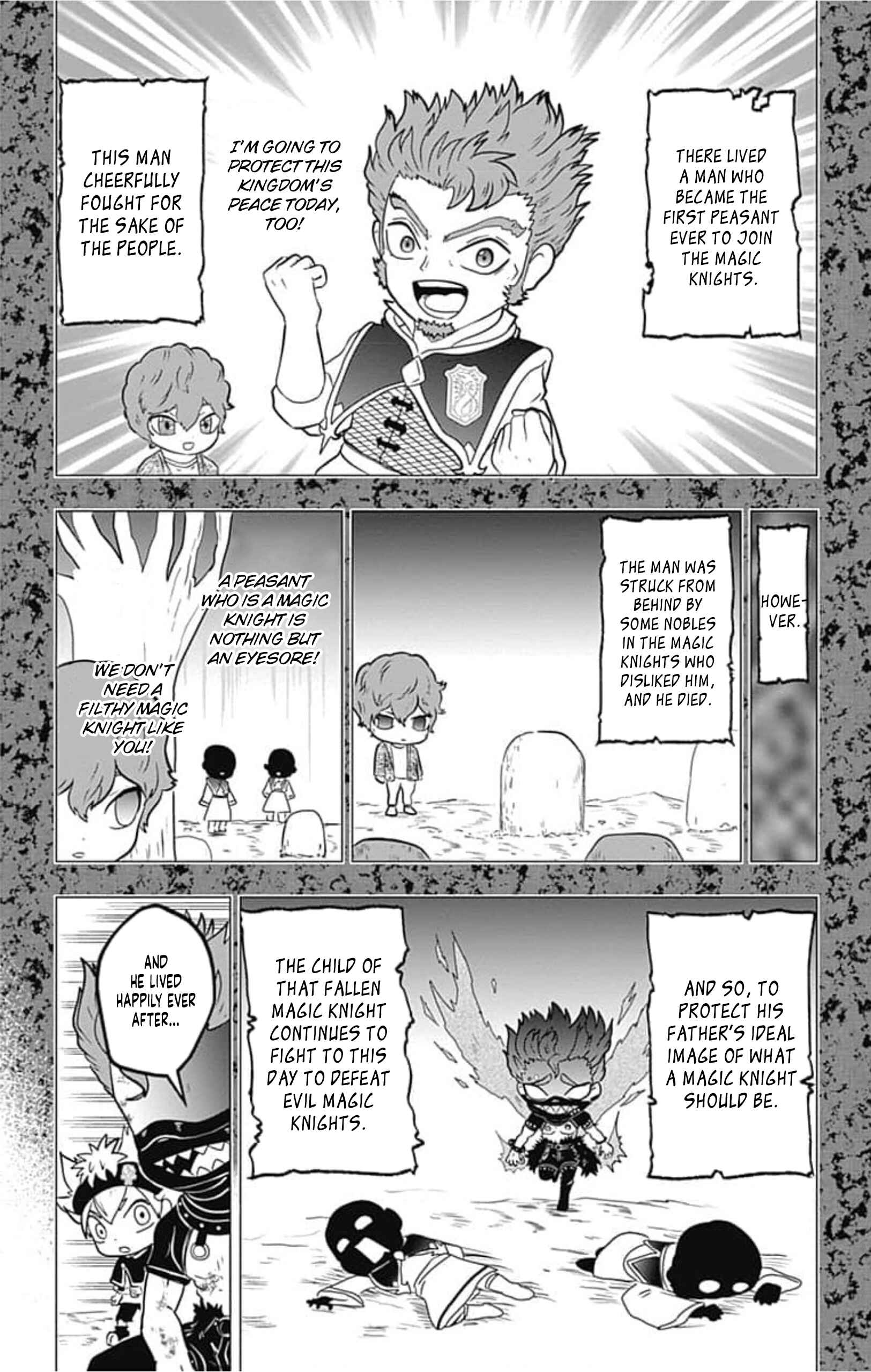 Page 36 Chapter 7 Black Clover SD - Astas Road to the Wizard King