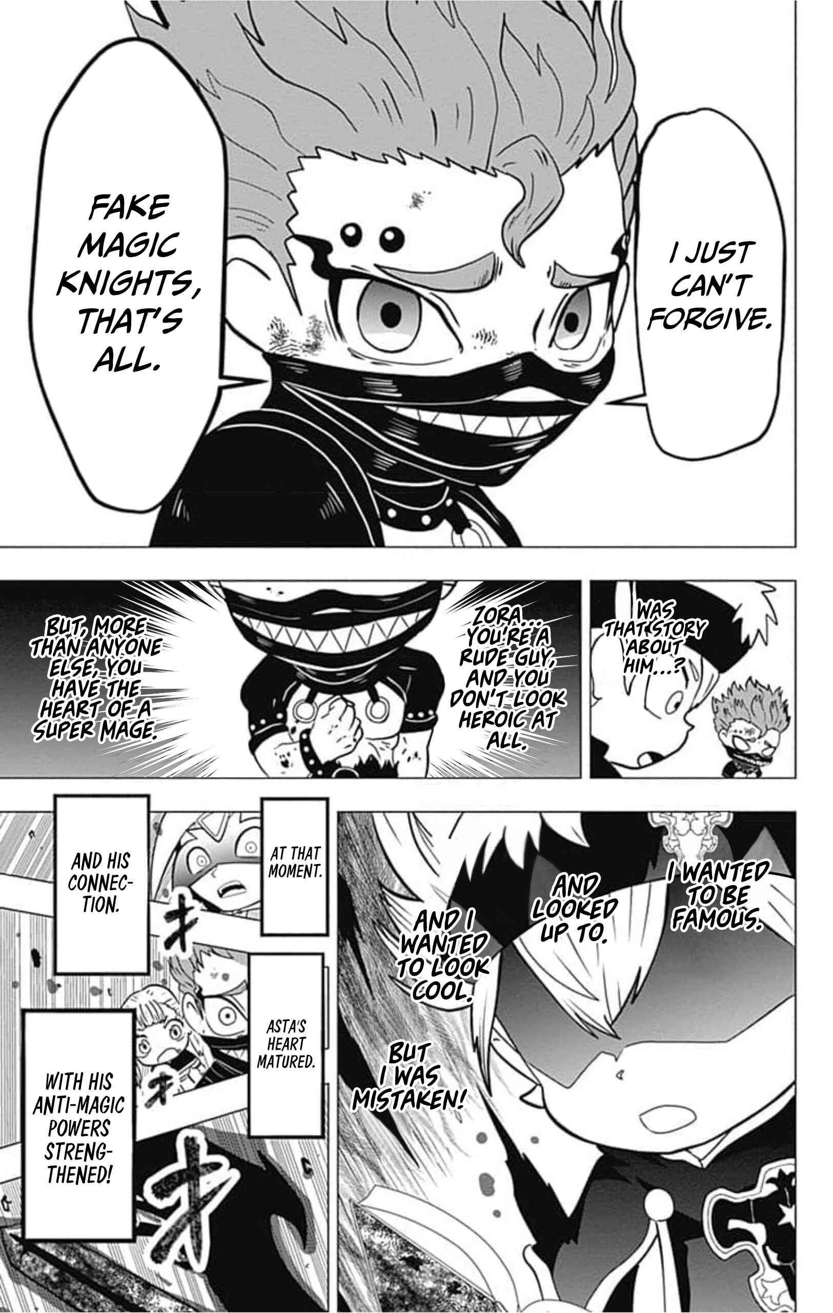 Page 37 Chapter 7 Black Clover SD - Astas Road to the Wizard King