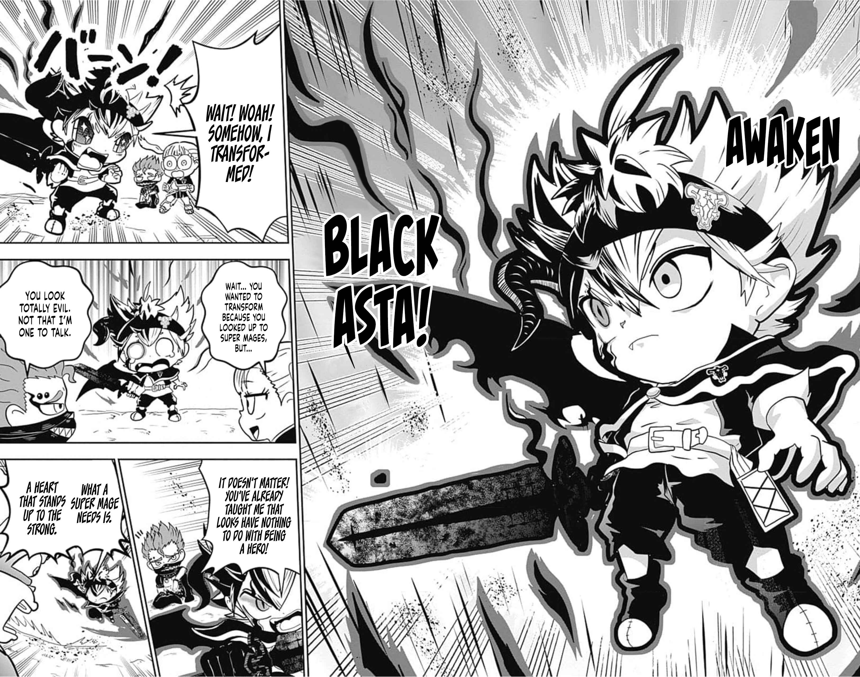 Page 38 Chapter 7 Black Clover SD - Astas Road to the Wizard King