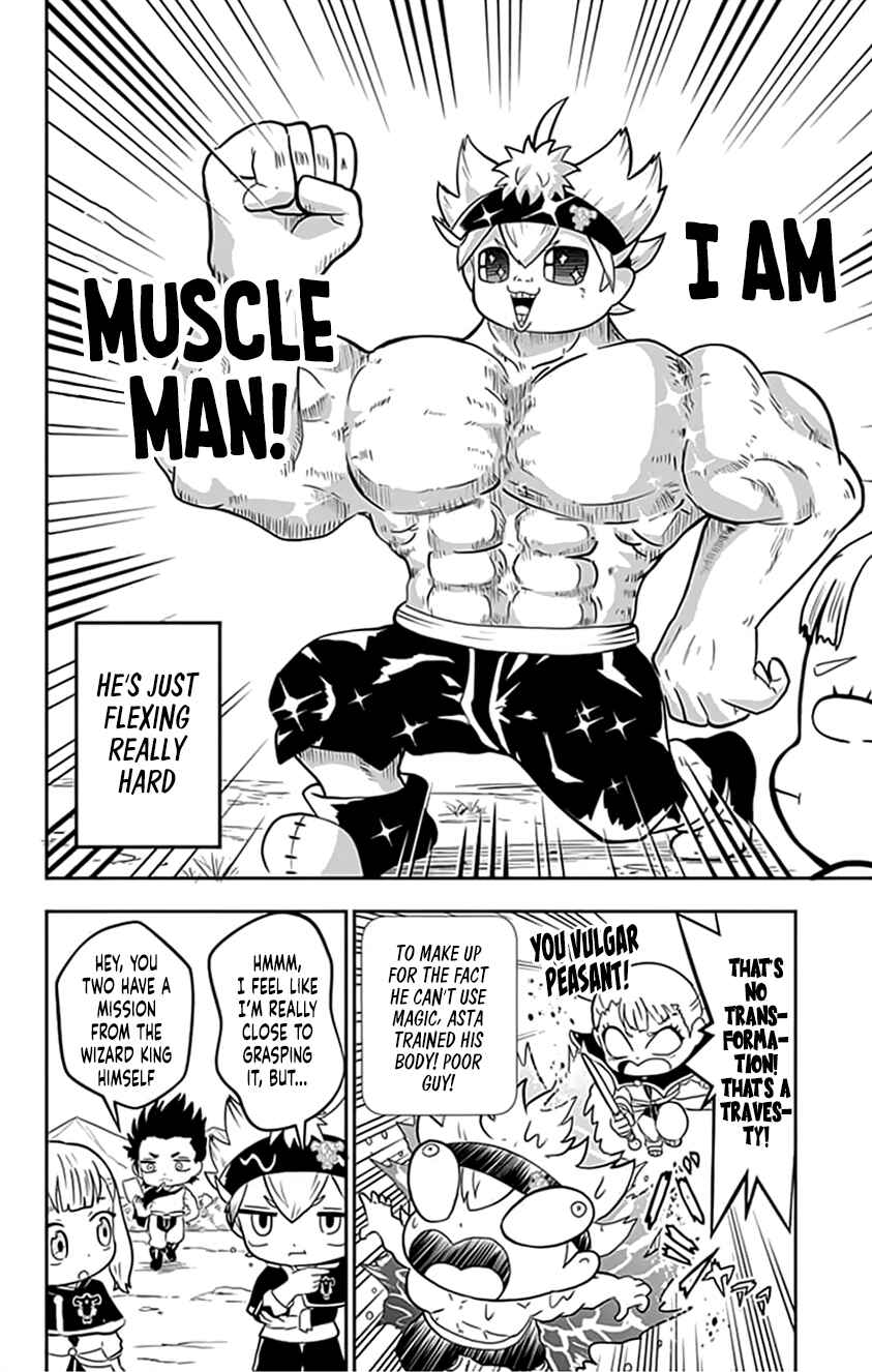 Page 4 Chapter 7 Black Clover SD - Astas Road to the Wizard King