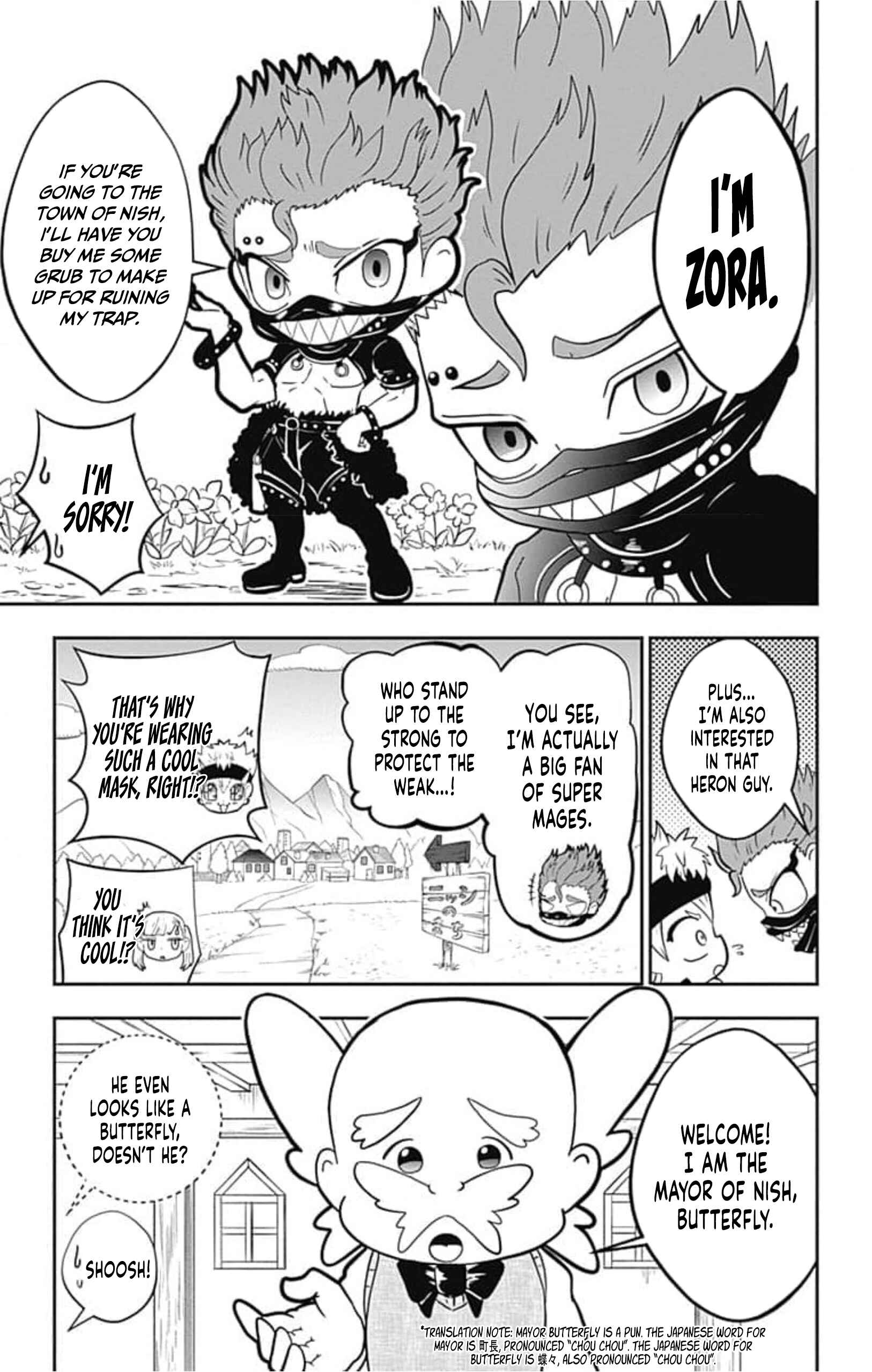 Page 9 Chapter 7 Black Clover SD - Astas Road to the Wizard King