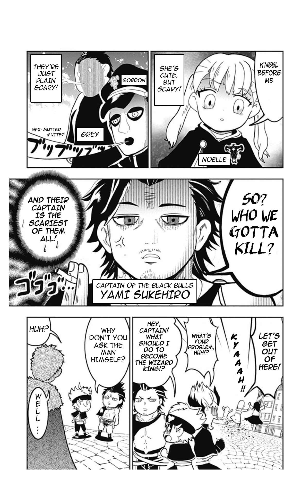 Page 10 Chapter 1 Black Clover SD - Astas Road to the Wizard King