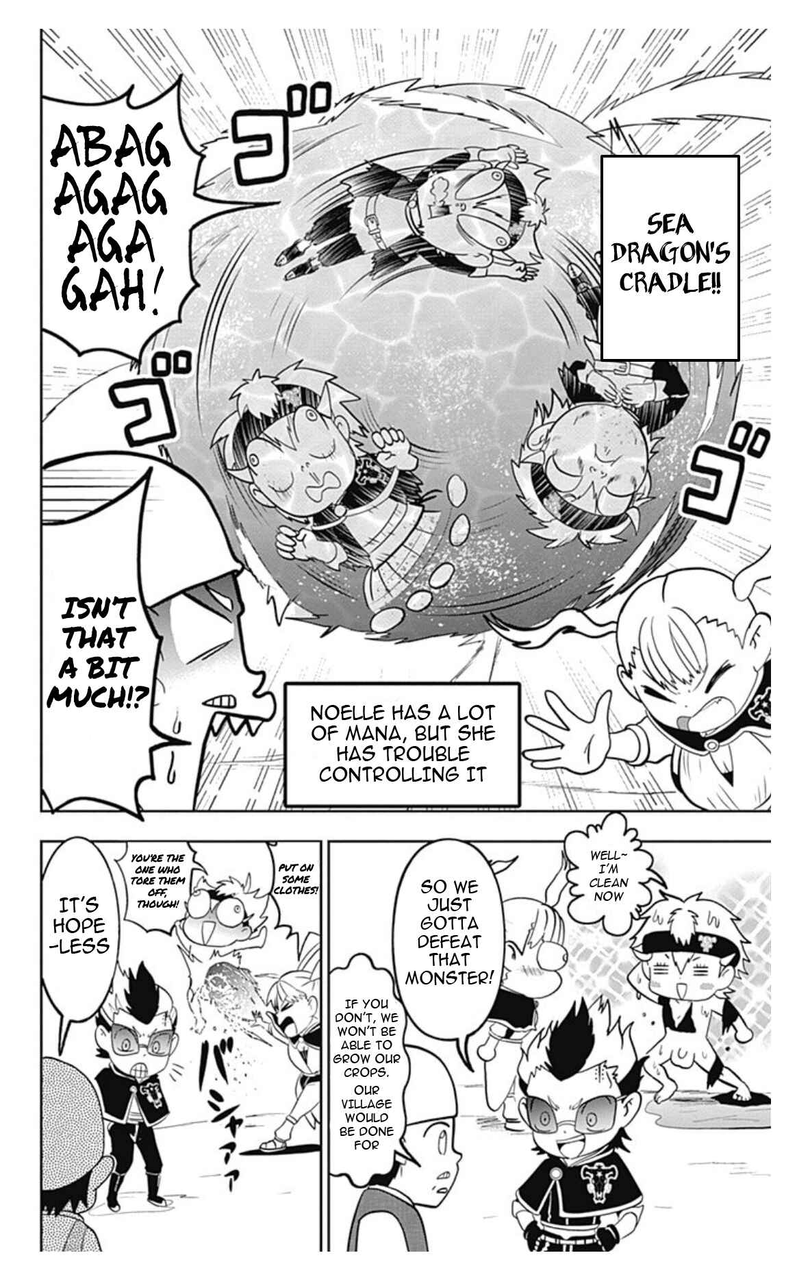 Page 17 Chapter 1 Black Clover SD - Astas Road to the Wizard King