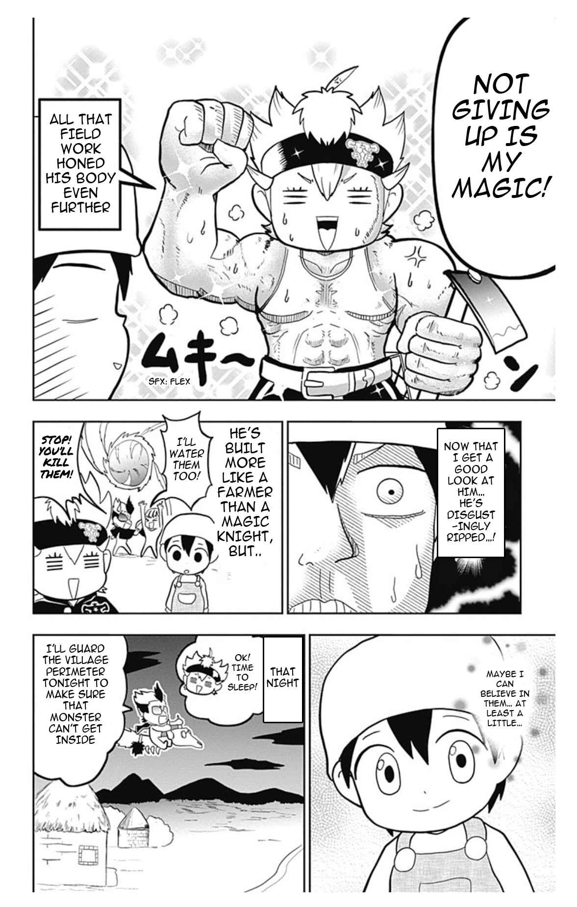 Page 21 Chapter 1 Black Clover SD - Astas Road to the Wizard King