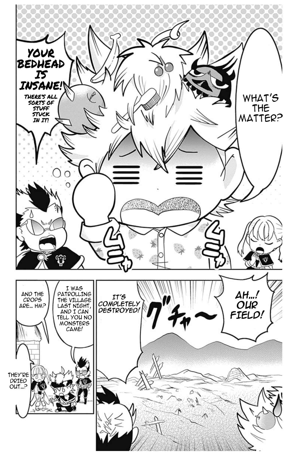 Page 23 Chapter 1 Black Clover SD - Astas Road to the Wizard King
