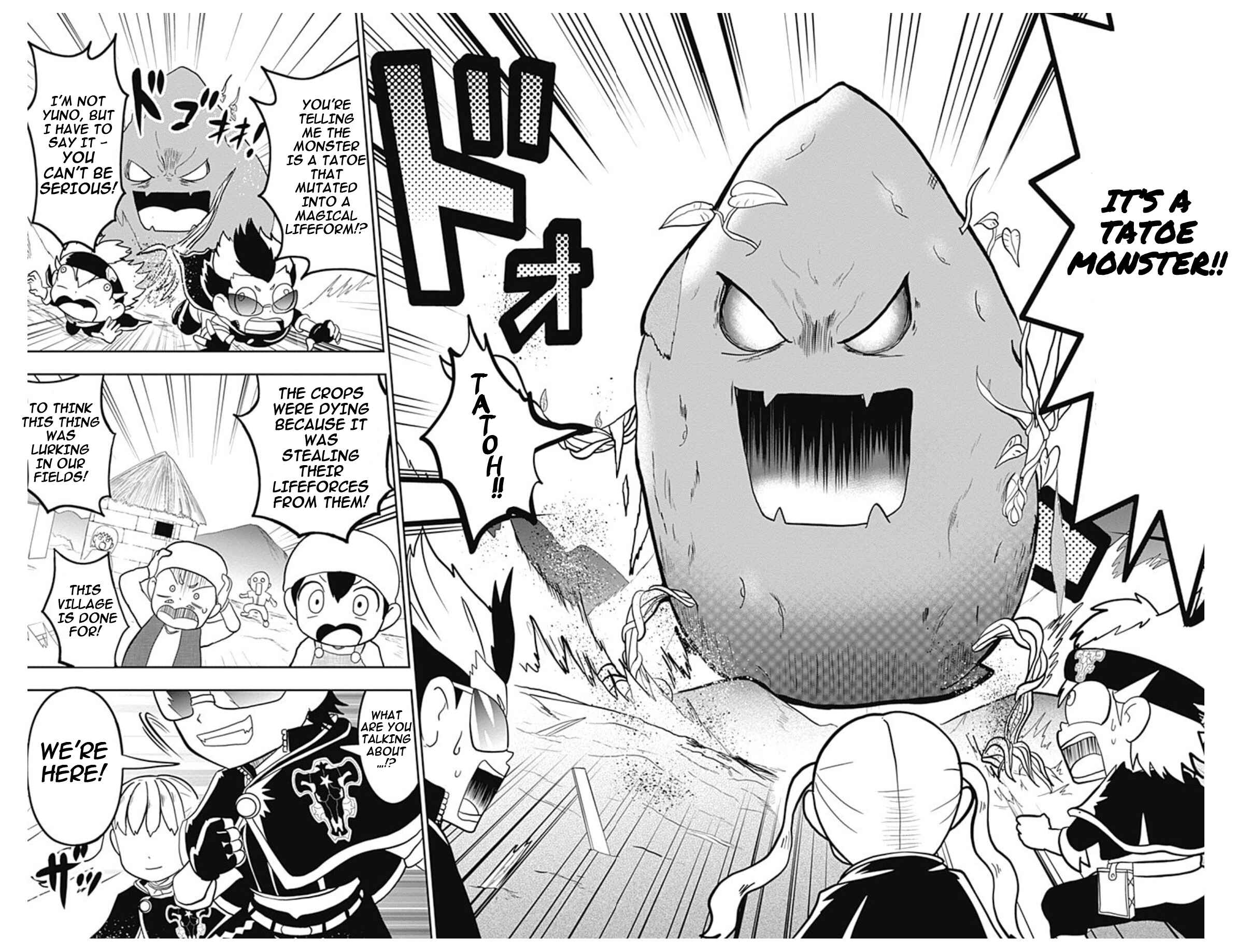 Page 25 Chapter 1 Black Clover SD - Astas Road to the Wizard King