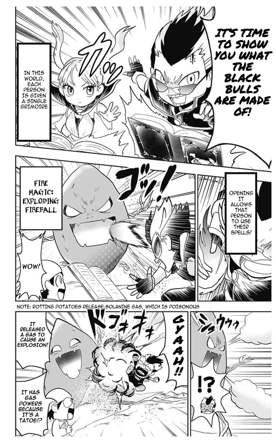 Page 26 Chapter 1 Black Clover SD - Astas Road to the Wizard King
