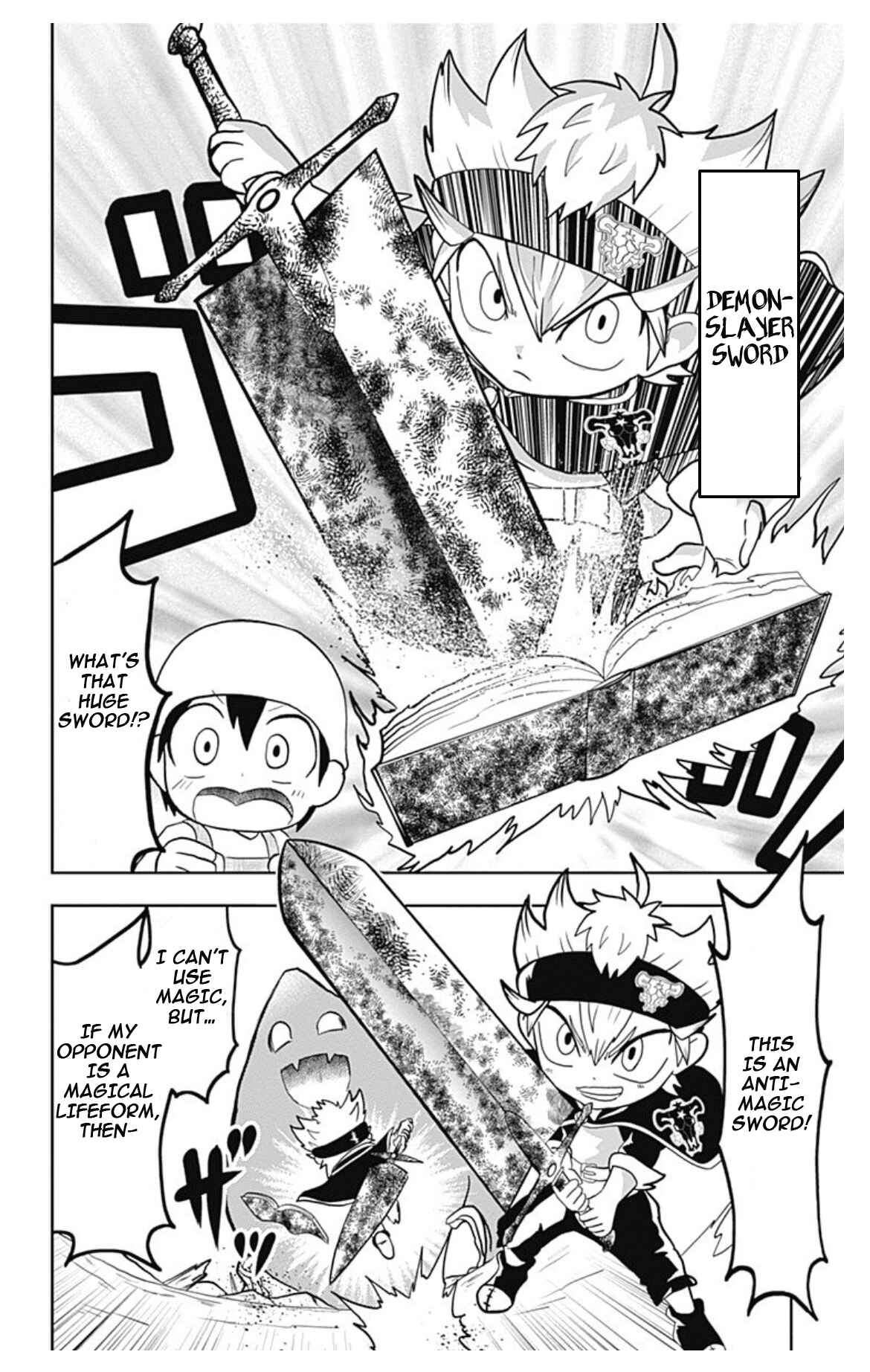 Page 28 Chapter 1 Black Clover SD - Astas Road to the Wizard King
