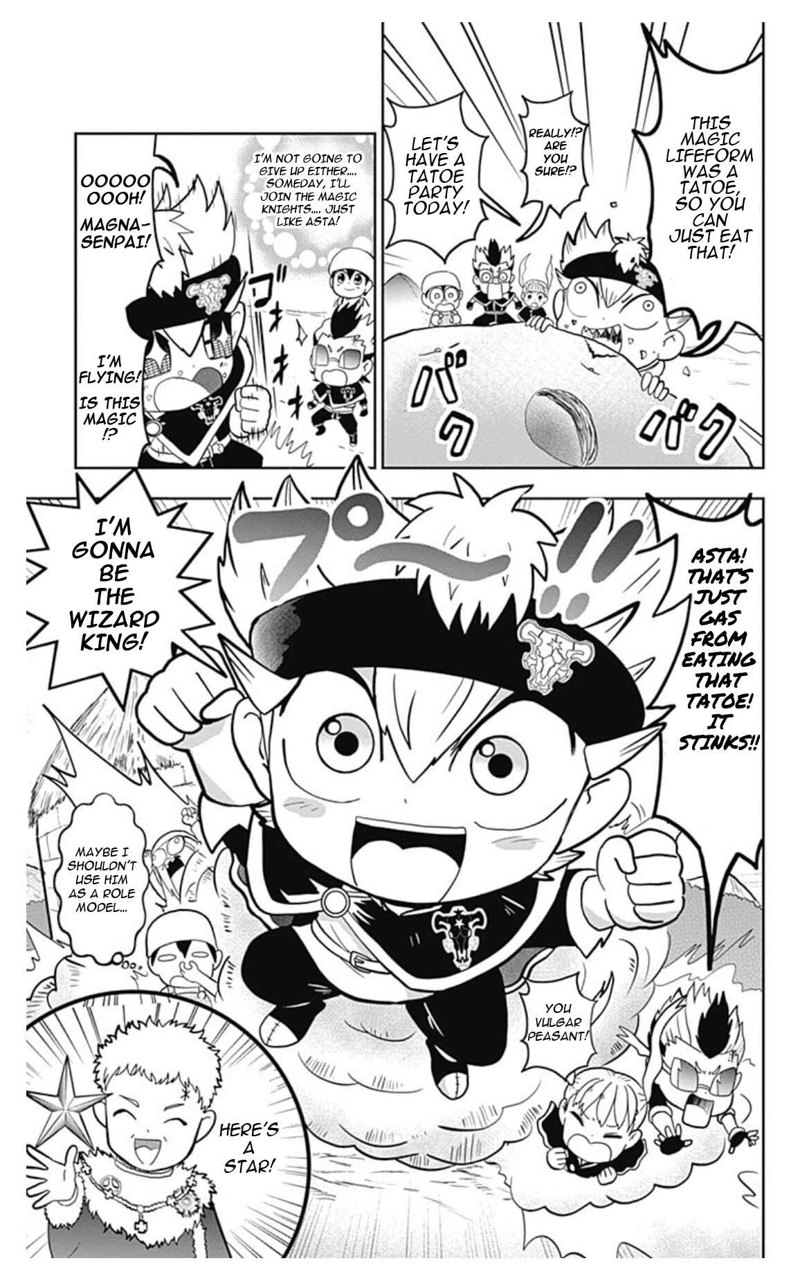 Page 34 Chapter 1 Black Clover SD - Astas Road to the Wizard King