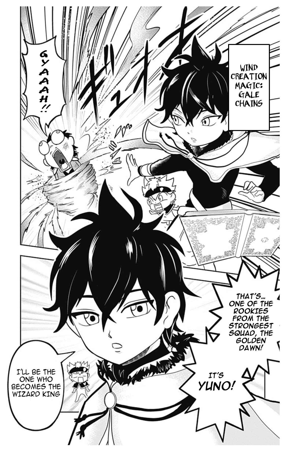 Page 7 Chapter 1 Black Clover SD - Astas Road to the Wizard King