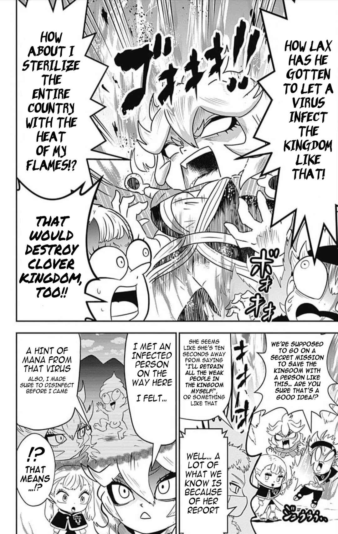 Page 11 Chapter 10 Black Clover SD - Astas Road to the Wizard King