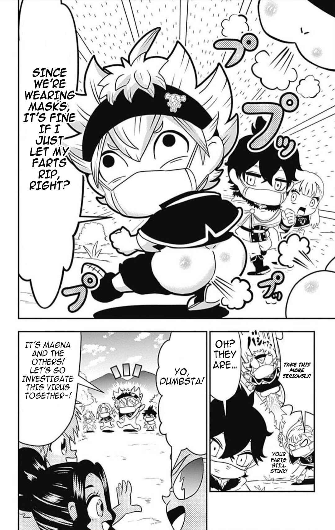 Page 15 Chapter 10 Black Clover SD - Astas Road to the Wizard King