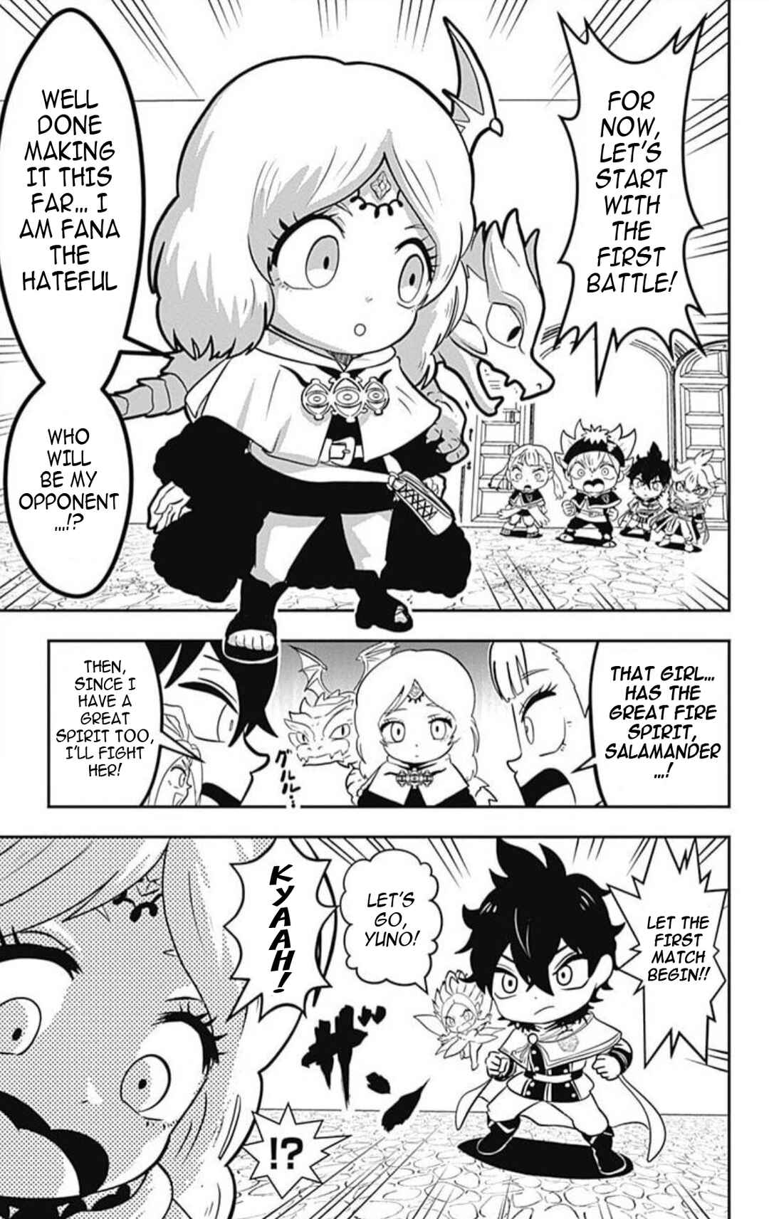 Page 23 Chapter 10 Black Clover SD - Astas Road to the Wizard King