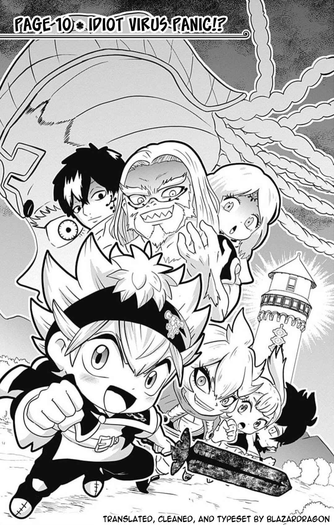 Page 3 Chapter 10 Black Clover SD - Astas Road to the Wizard King