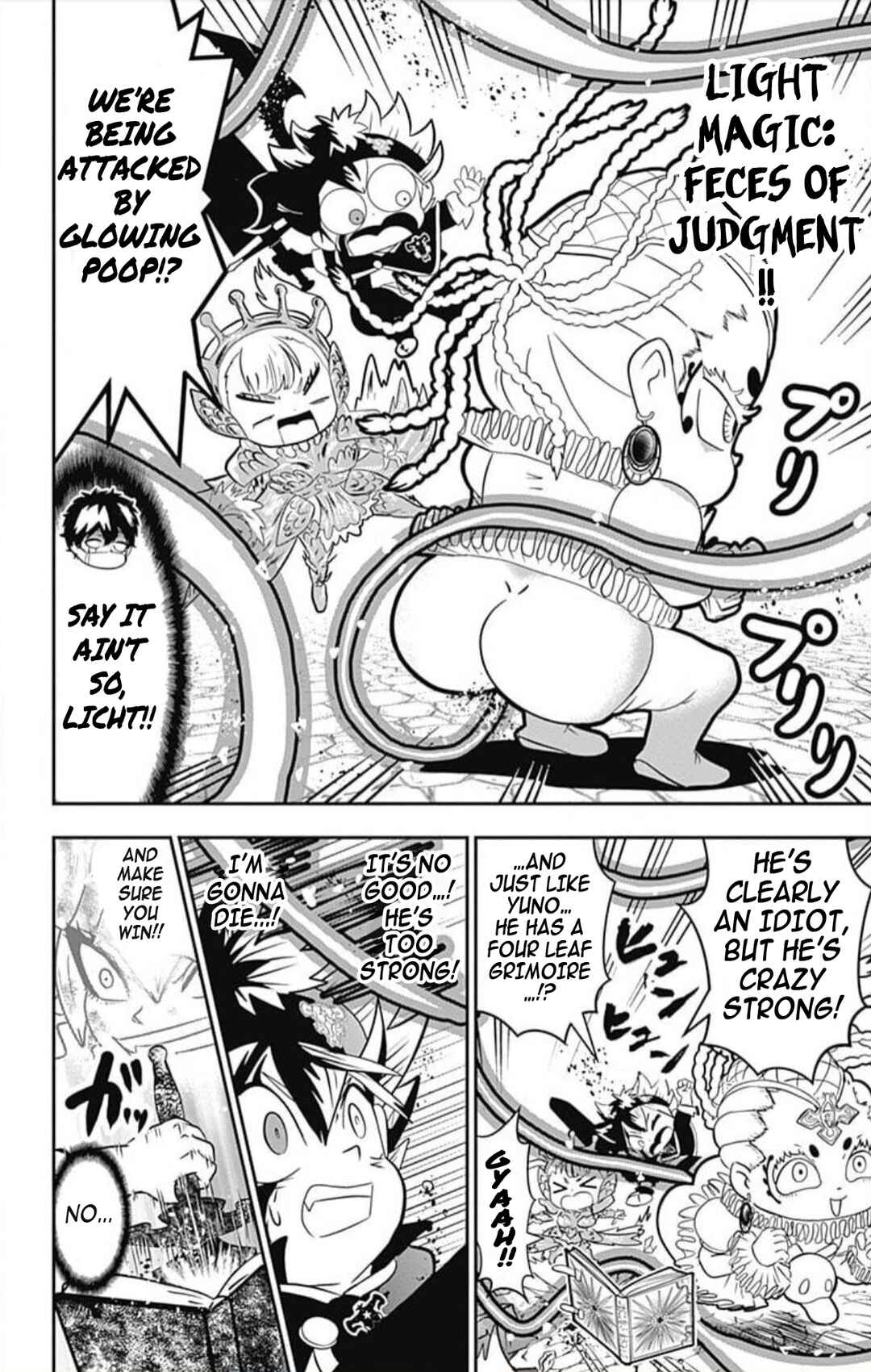 Page 35 Chapter 10 Black Clover SD - Astas Road to the Wizard King