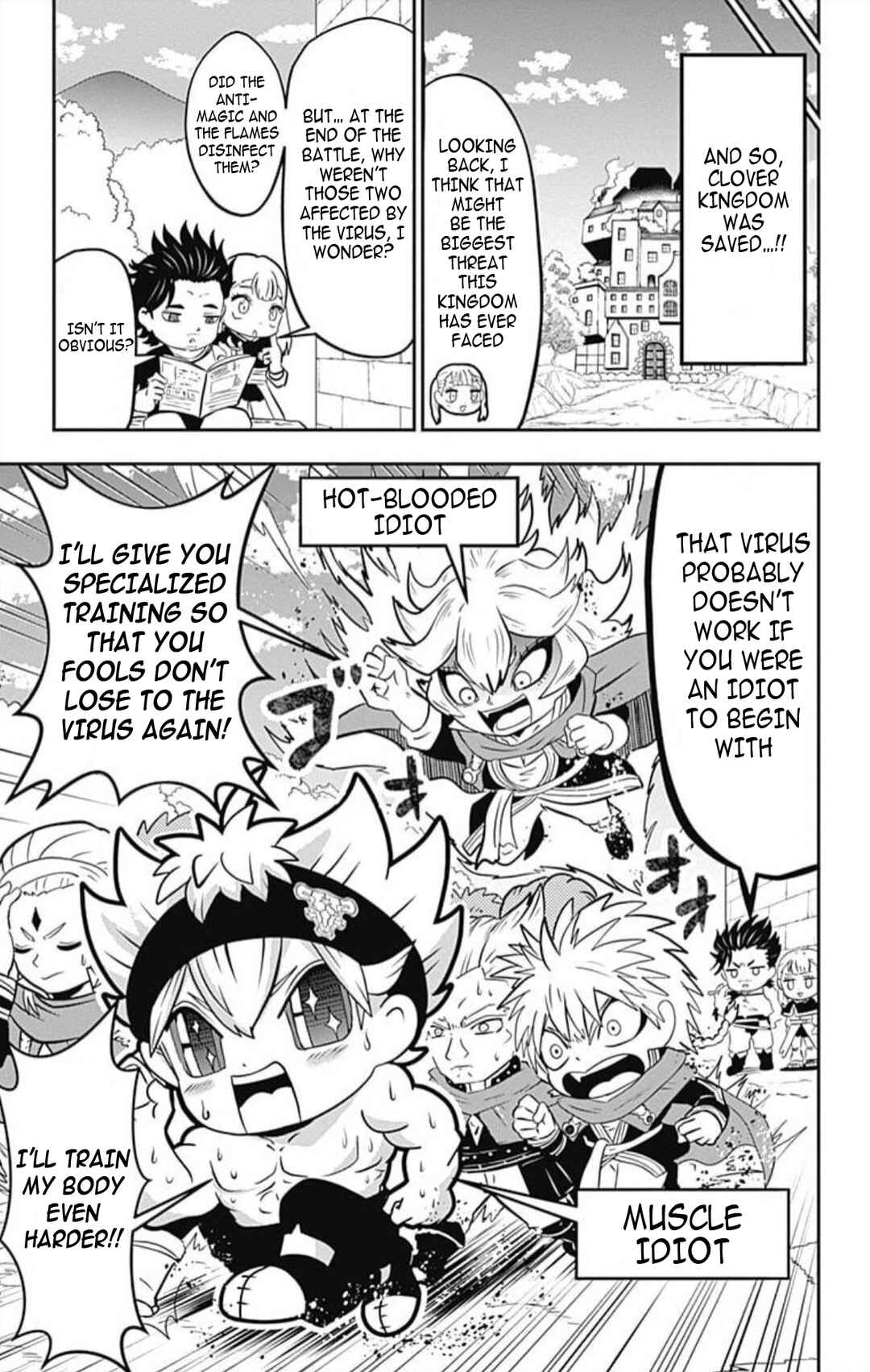 Page 41 Chapter 10 Black Clover SD - Astas Road to the Wizard King