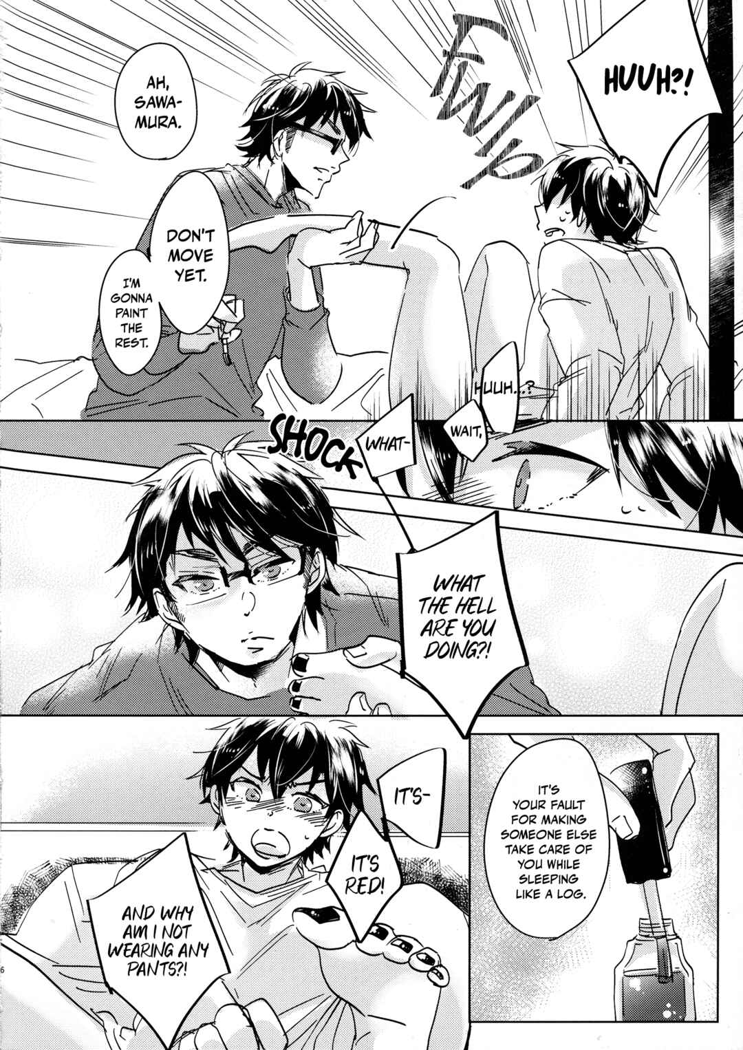 Page 8 Chapter Unknown_e433 Diamond no ace - Miss Fly High (Doujinshi)