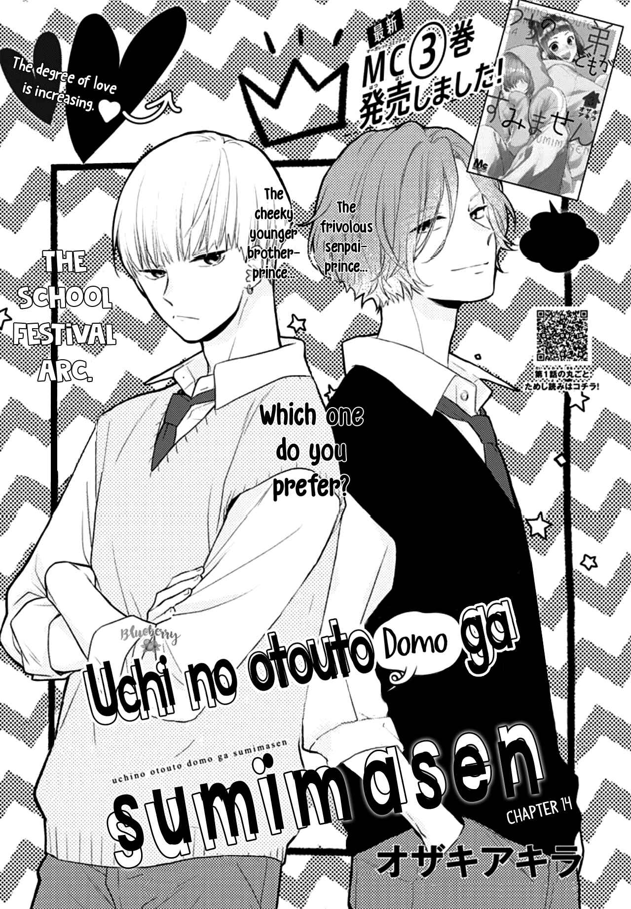Page 3 Chapter 14 Uchi no Otouto-domo ga sumimasen