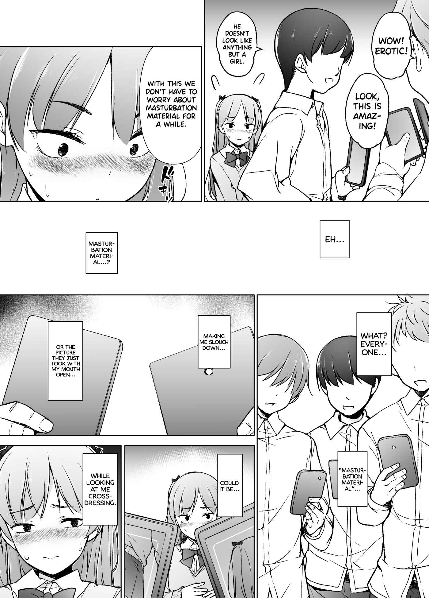 Page 12 Chapter Unknown_1e6c Danshikou no Kawaii Ko ga Josou Shita Hanashi