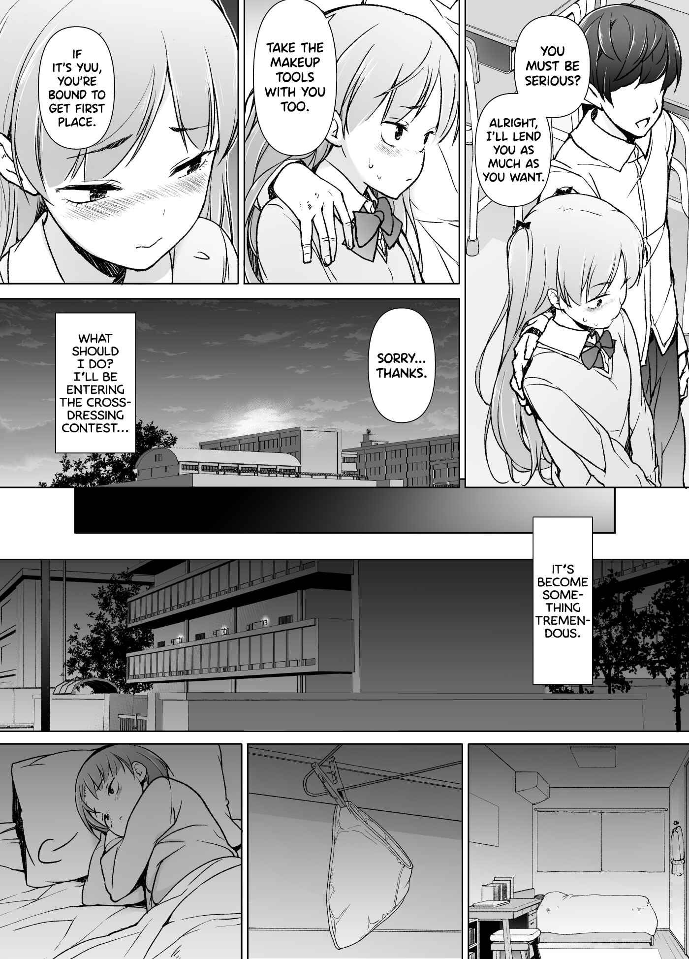Page 15 Chapter Unknown_1e6c Danshikou no Kawaii Ko ga Josou Shita Hanashi