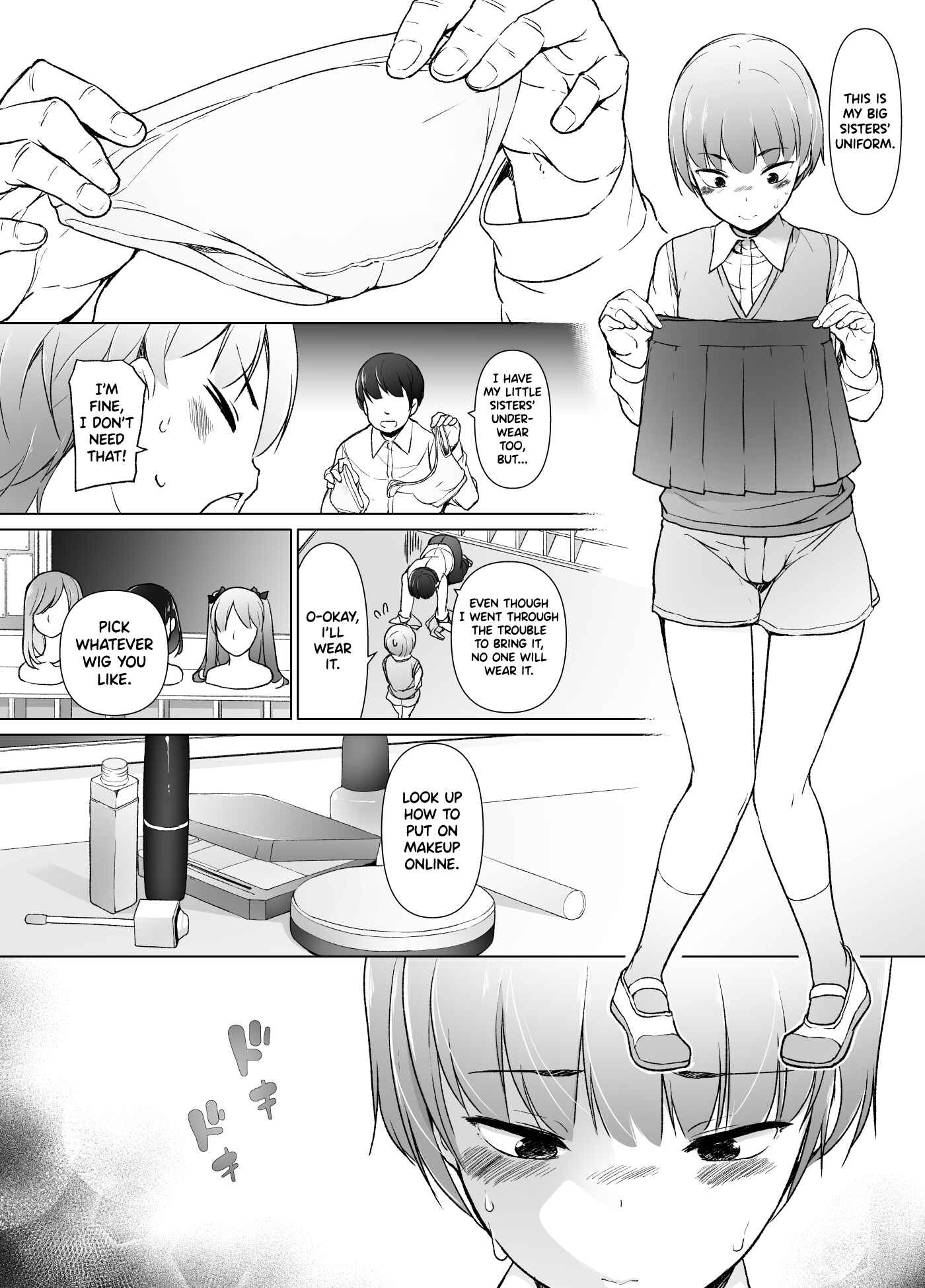 Page 5 Chapter Unknown_1e6c Danshikou no Kawaii Ko ga Josou Shita Hanashi