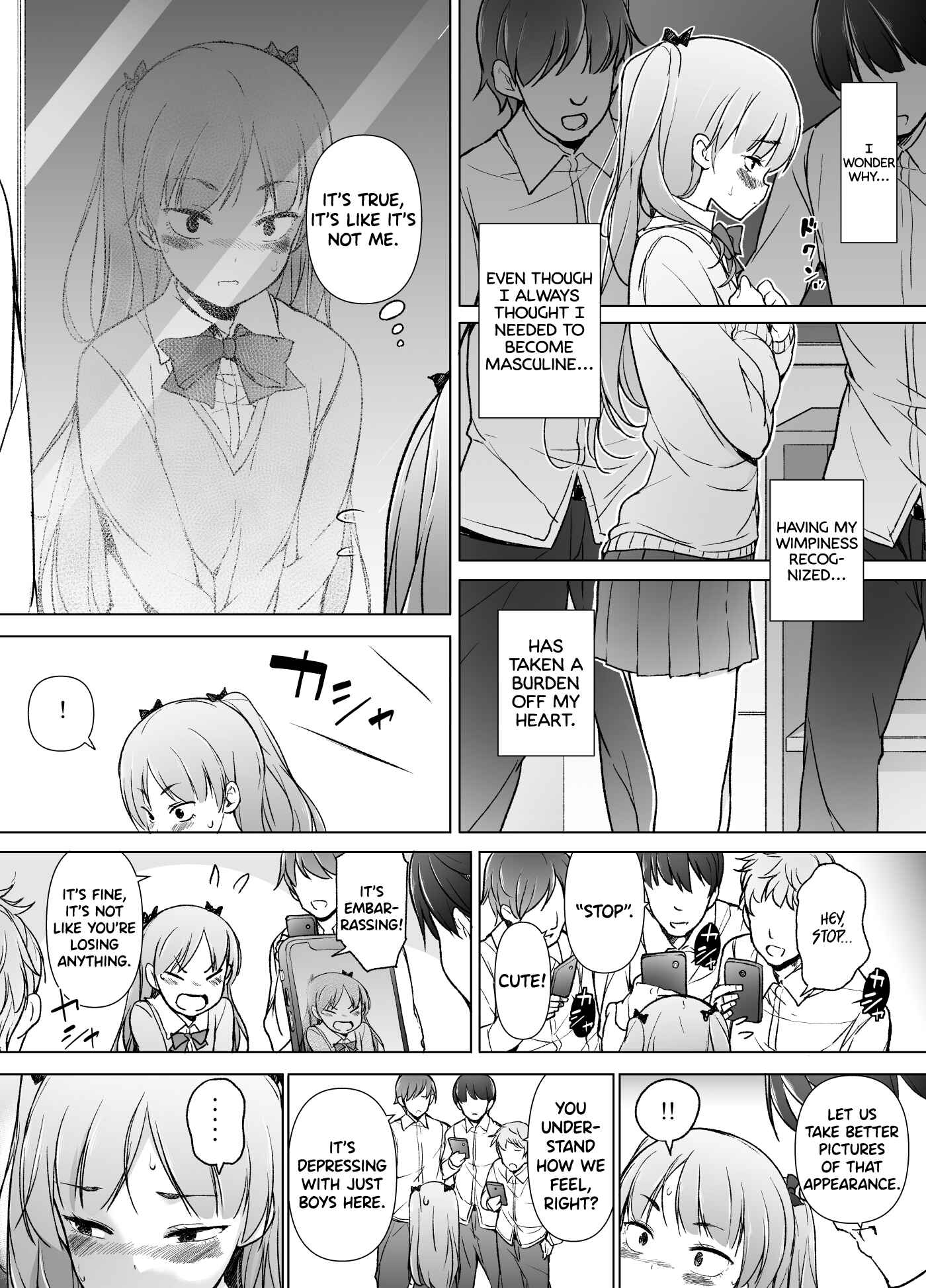 Page 8 Chapter Unknown_1e6c Danshikou no Kawaii Ko ga Josou Shita Hanashi