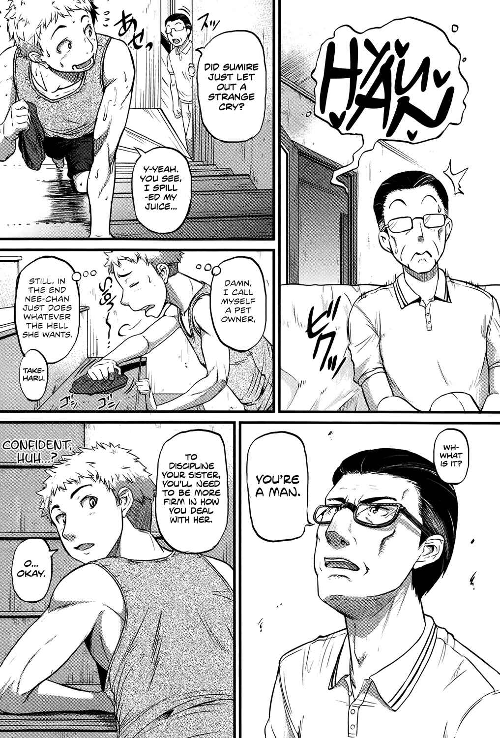 Page 20 Chapter 4 Aibenki Tonari no Dosukebe Onee-san