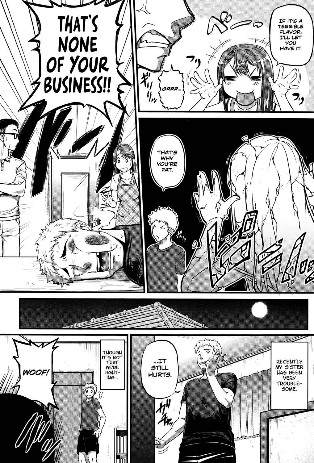 Page 3 Chapter 4 Aibenki Tonari no Dosukebe Onee-san