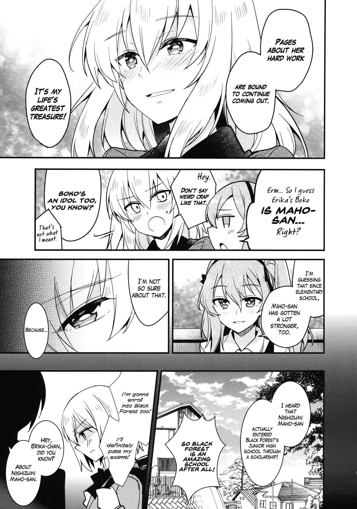 Page 12 Chapter Unknown_bf12 Girls und Panzer - Once Spring Arrives, With You Ill... (Doujinshi)