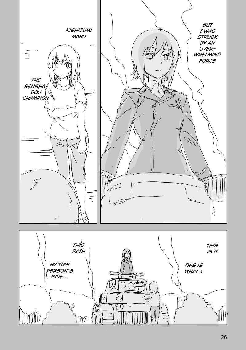 Page 26 Chapter Unknown_3db4 Girls und Panzer - Kurogane no Hana Part 1 (Doujinshi)