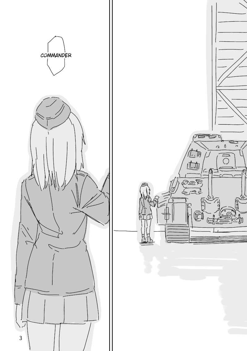 Page 3 Chapter Unknown_3db4 Girls und Panzer - Kurogane no Hana Part 1 (Doujinshi)