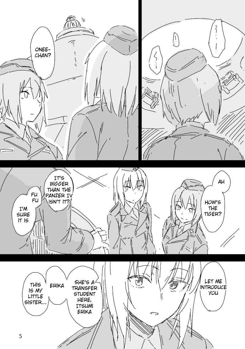 Page 5 Chapter Unknown_3db4 Girls und Panzer - Kurogane no Hana Part 1 (Doujinshi)