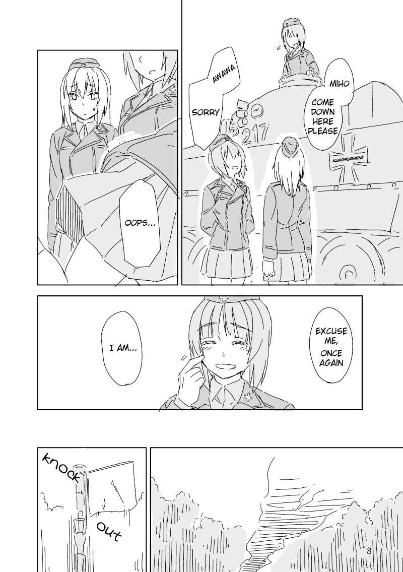 Page 8 Chapter Unknown_3db4 Girls und Panzer - Kurogane no Hana Part 1 (Doujinshi)