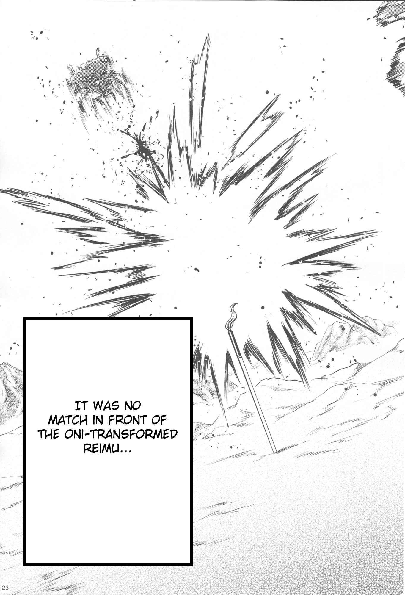 Page 24 Chapter Unknown_391e Touhou - The Oni Miko Scarlet Weather Rhapsody (Doujinshi)