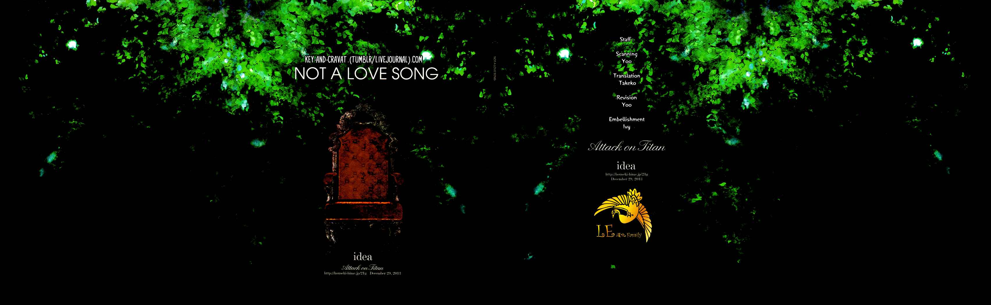 Page 1 Chapter Unknown_d33d Attack on Titan - Not a Love Song (Doujinshi)