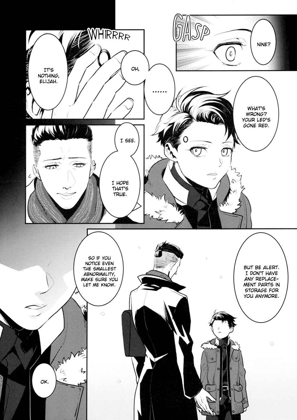 Page 14 Chapter Unknown_c104 Detroit: Become Human - 0.xx no Kyouzonritsu (Doujinshi)
